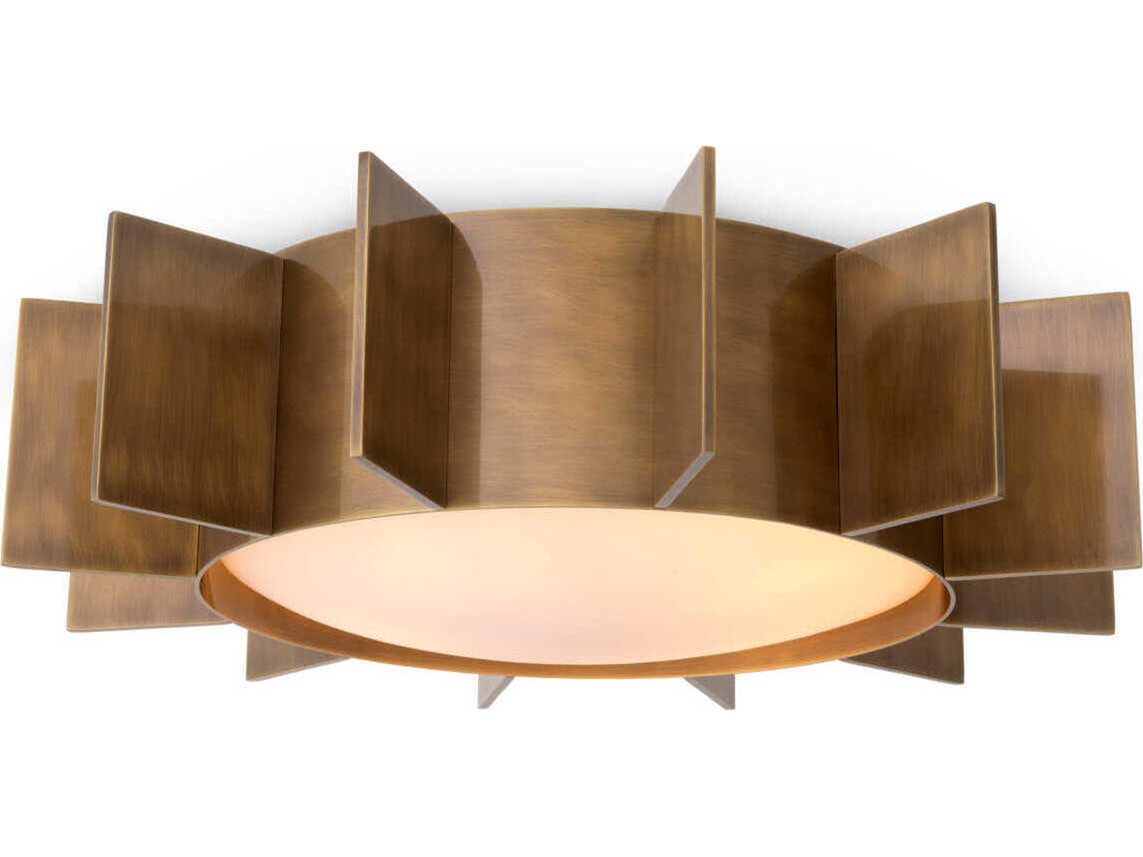 Eichholtz Mario Lamp Vintage Brass Ceiling