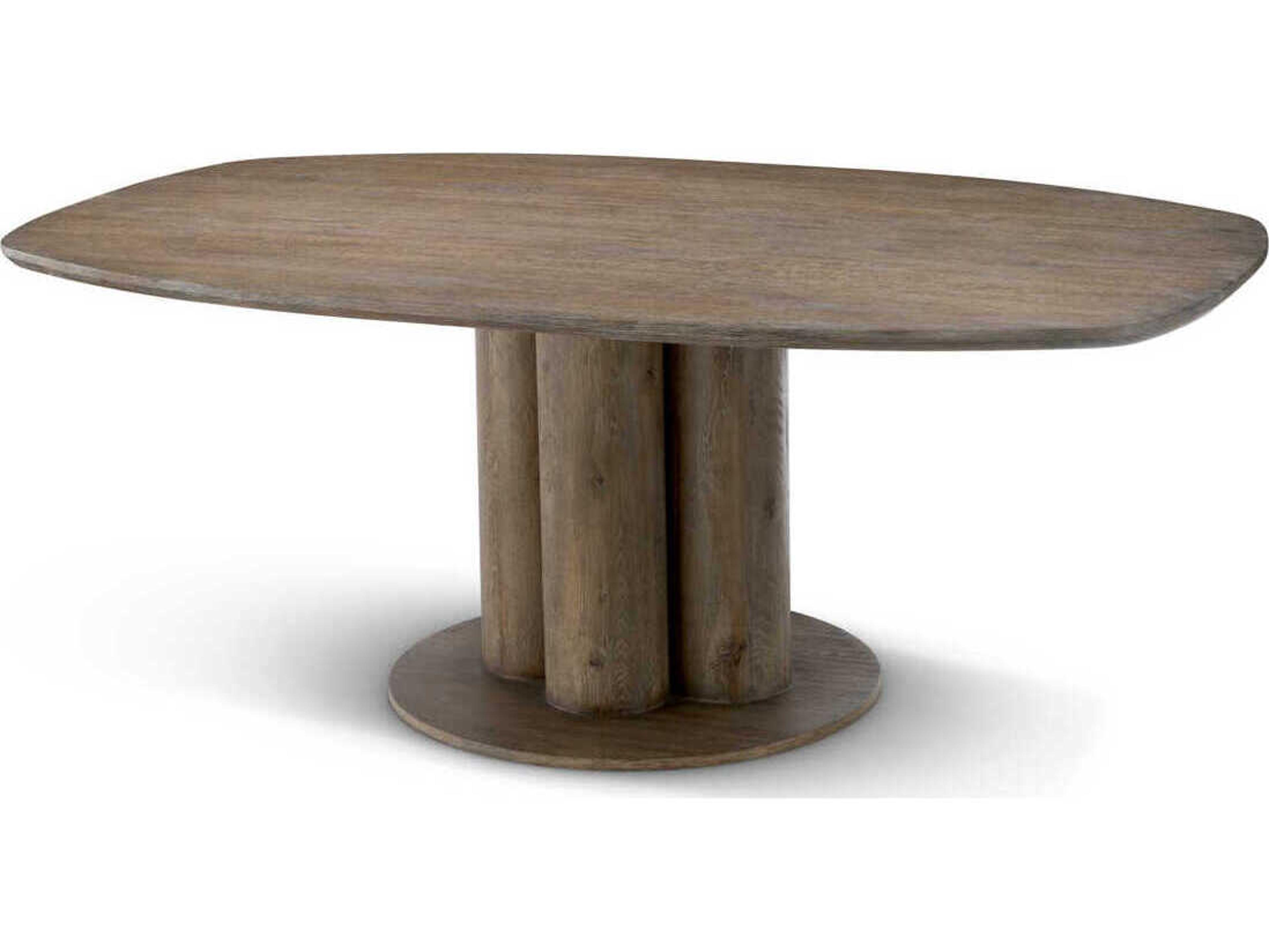 Eichholtz Westwood Silverstone Oak Veneer Dining Table