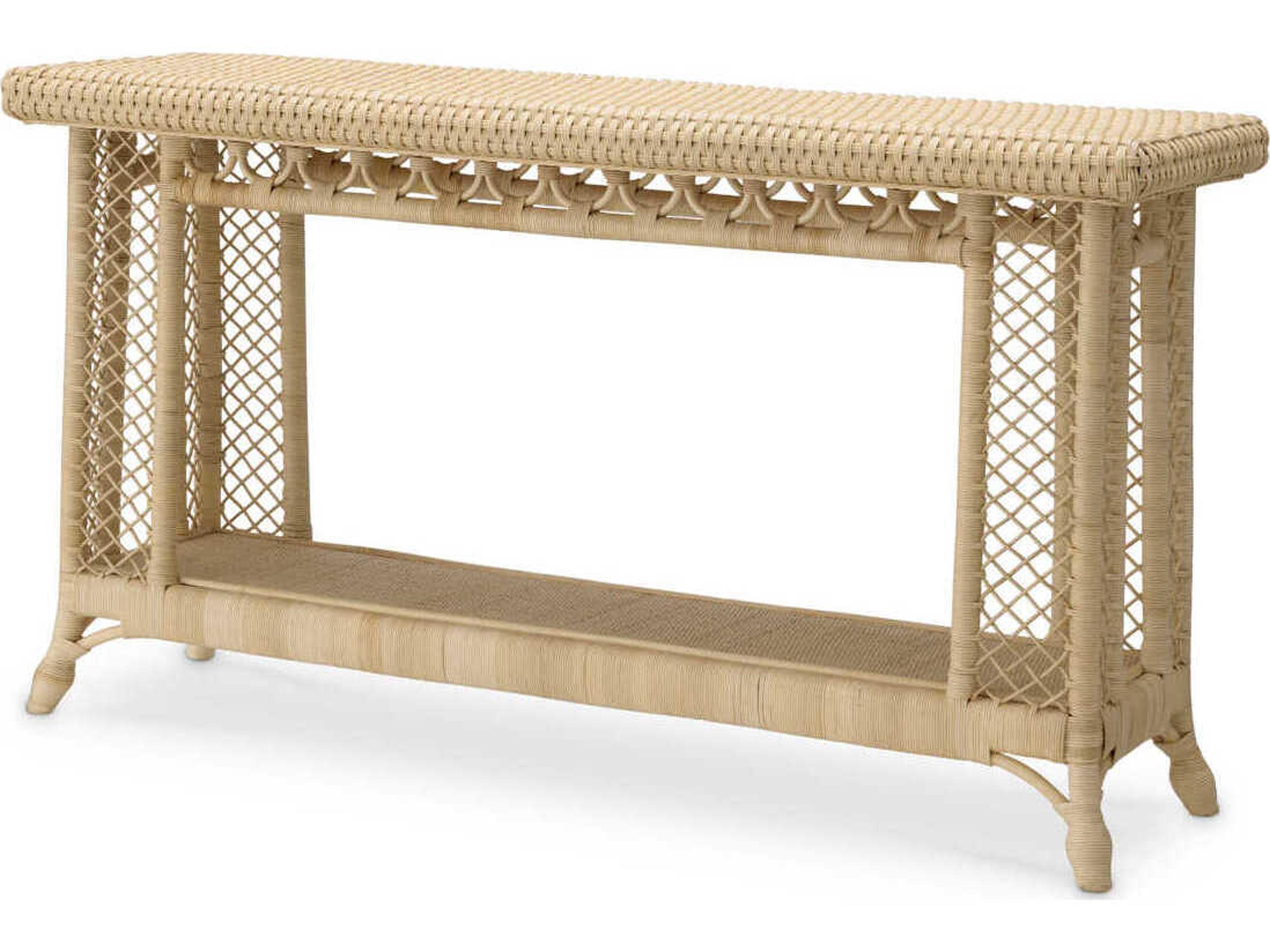 Eichholtz Saba Natural Rattan Console Table