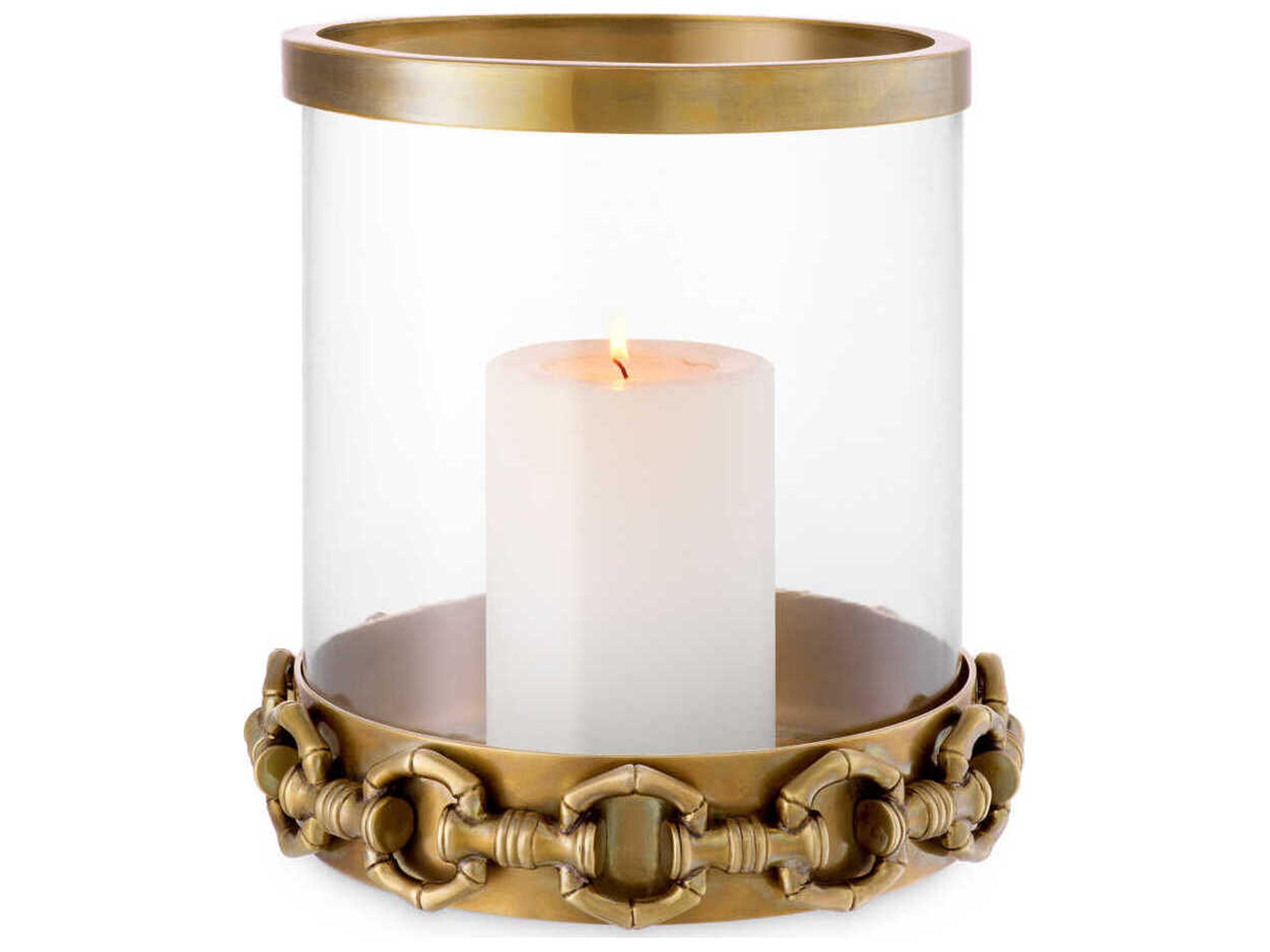 Eichholtz Clementine S Vintage Brass Hurricane