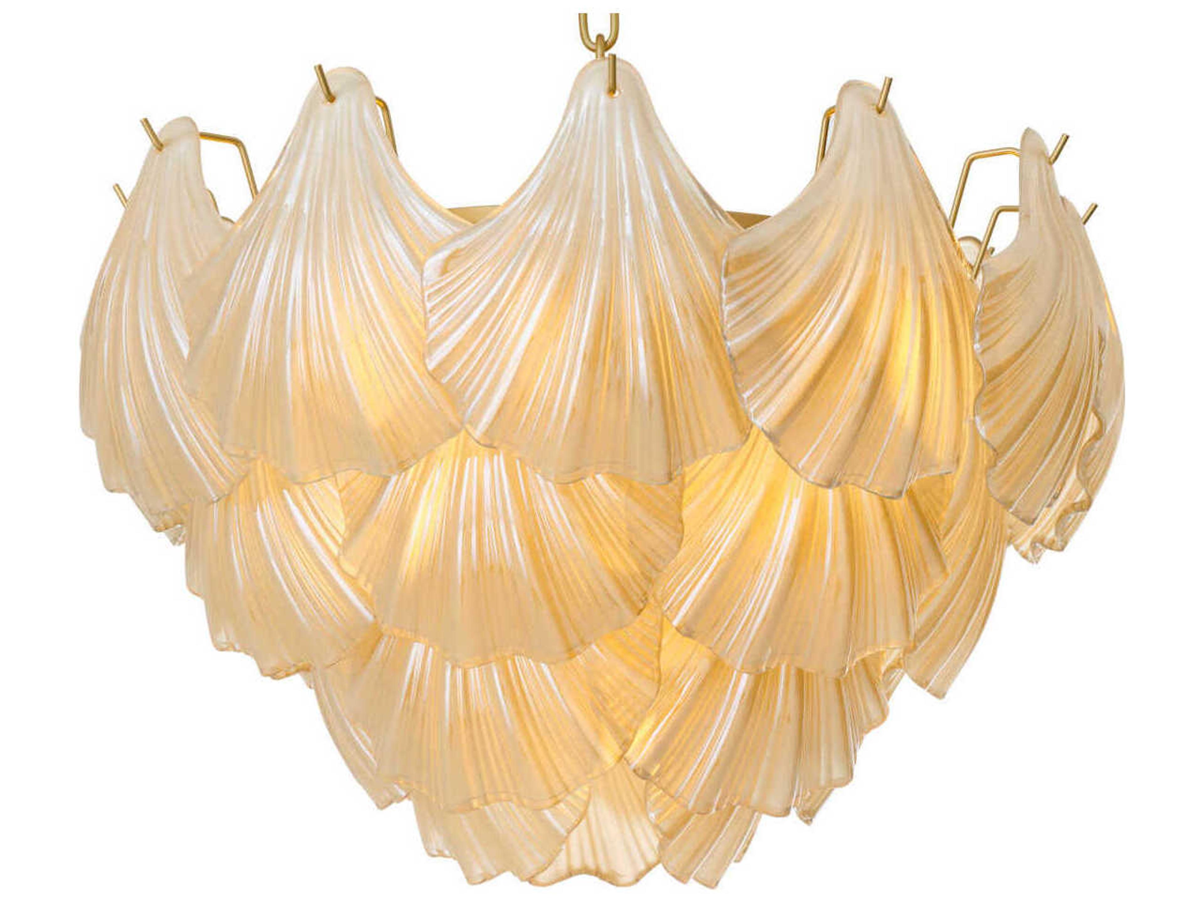 Eichholtz Ibiza Antique Brass Chandelier