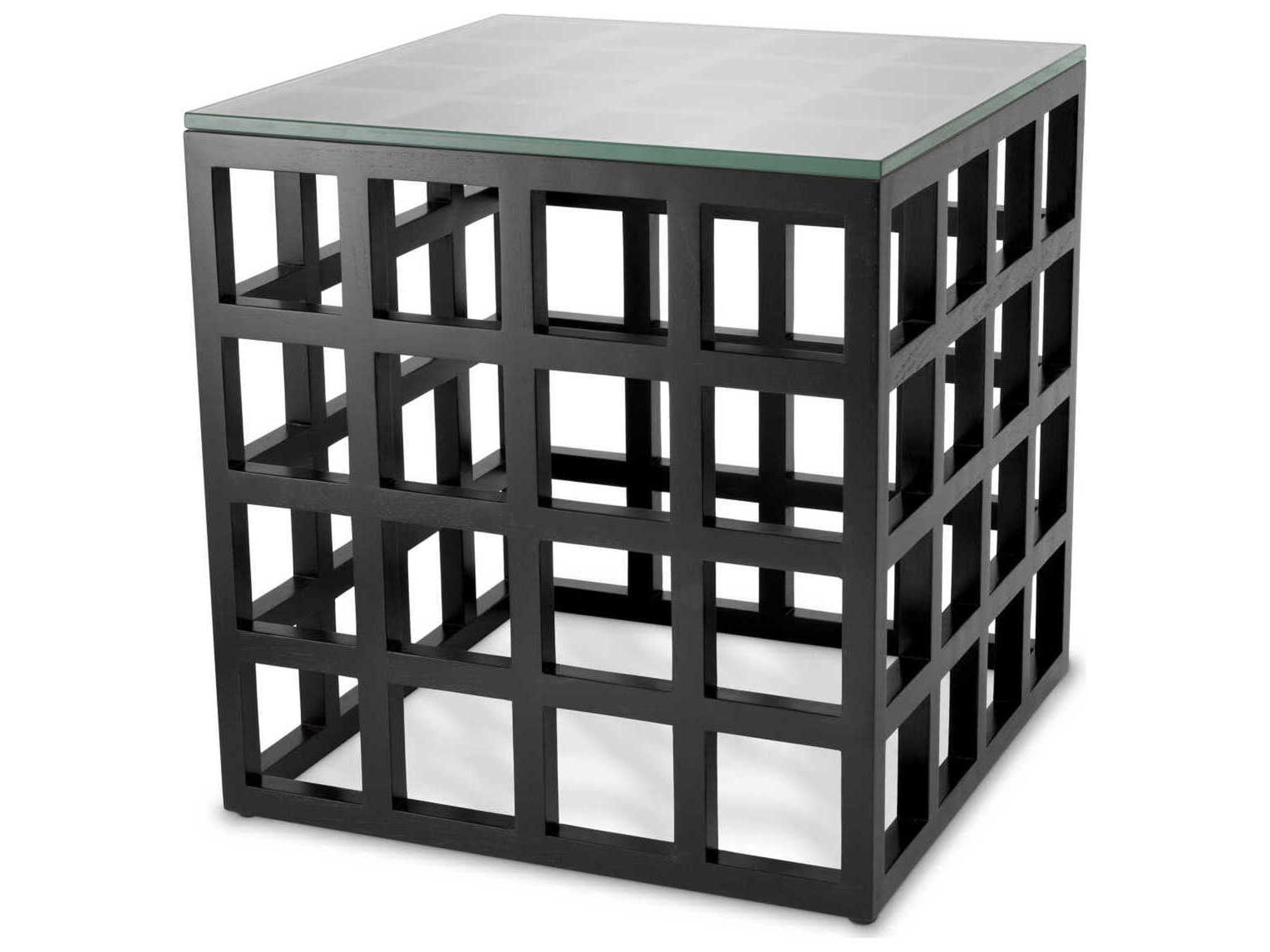 Eichholtz Cubico Classic Black Side Table