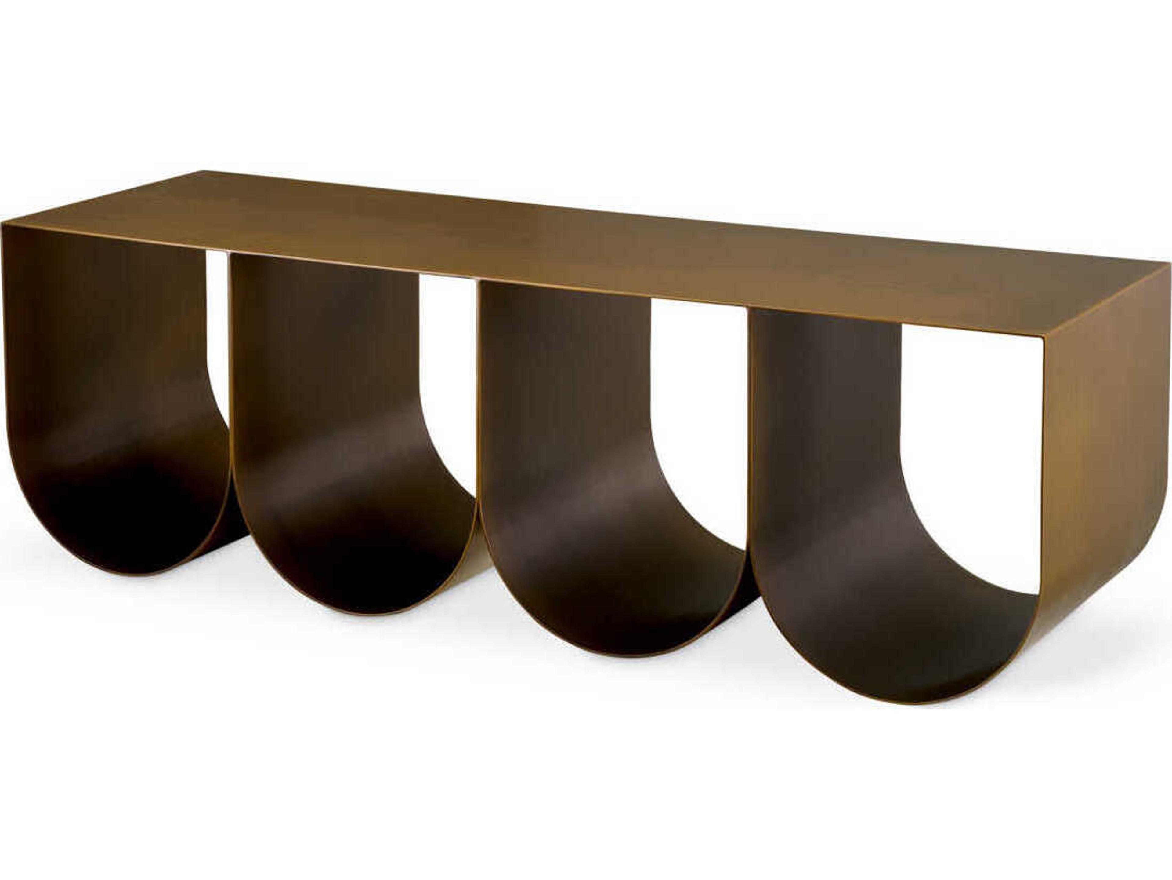 Eichholtz Rafaello Brushed Brass Coffee Table