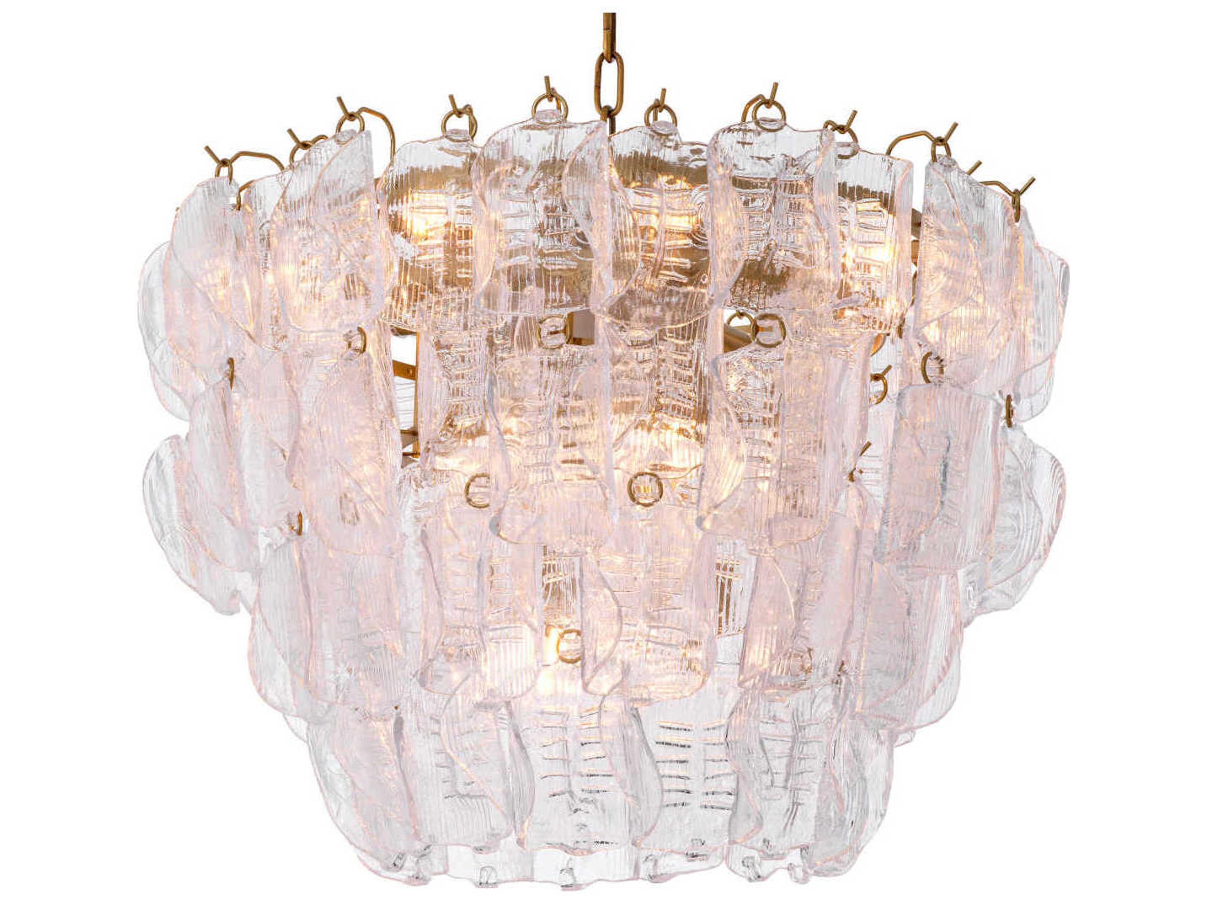 Eichholtz Solange Clear Glass Chandelier