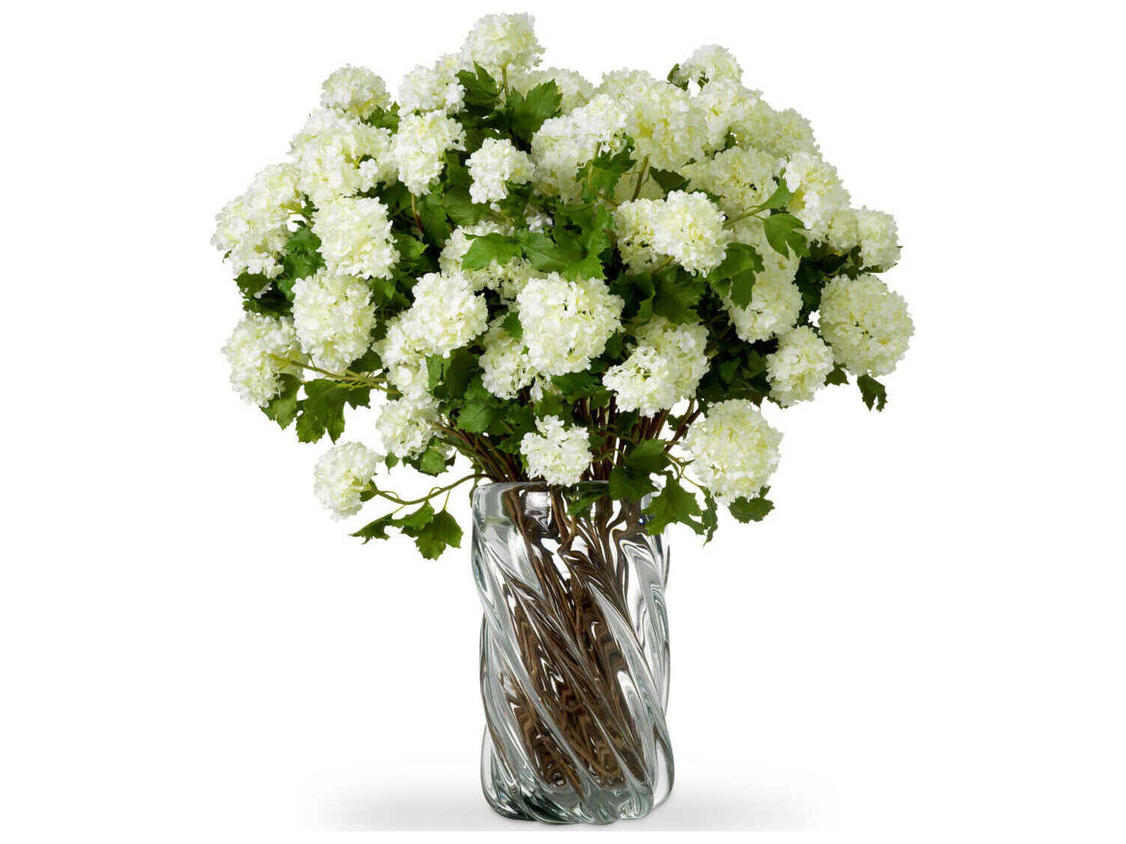 Eichholtz Hydrangeas Of Snowball White Real Touch Pcs Bouquet