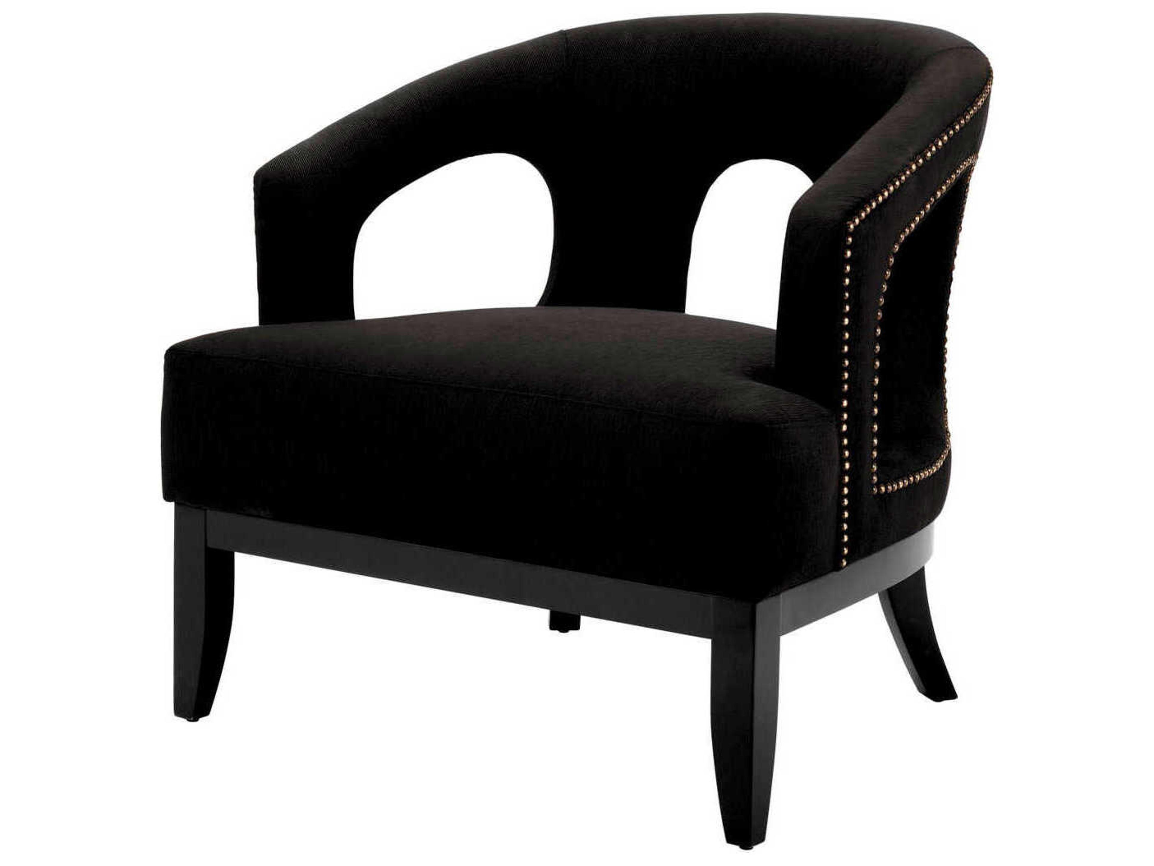 Eichholtz Adam Black Accent Chair