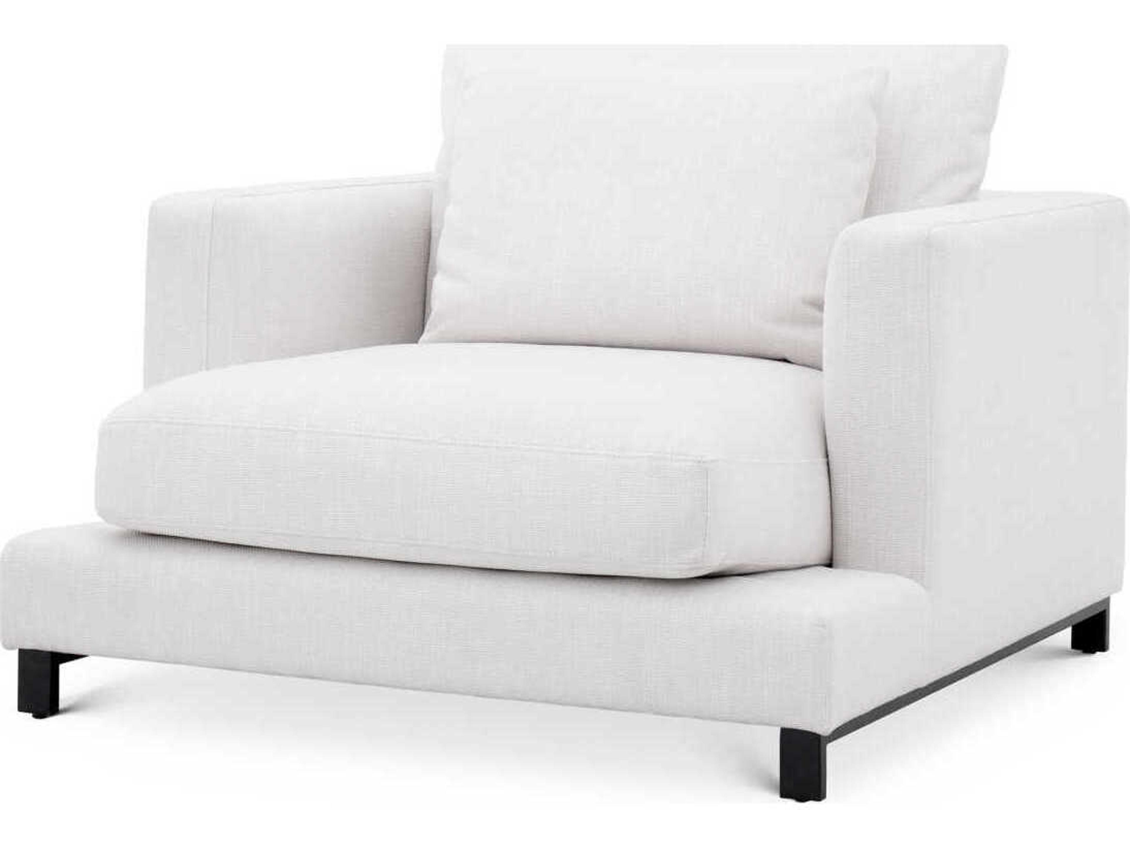 Eichholtz Burbury White Chair and a Half