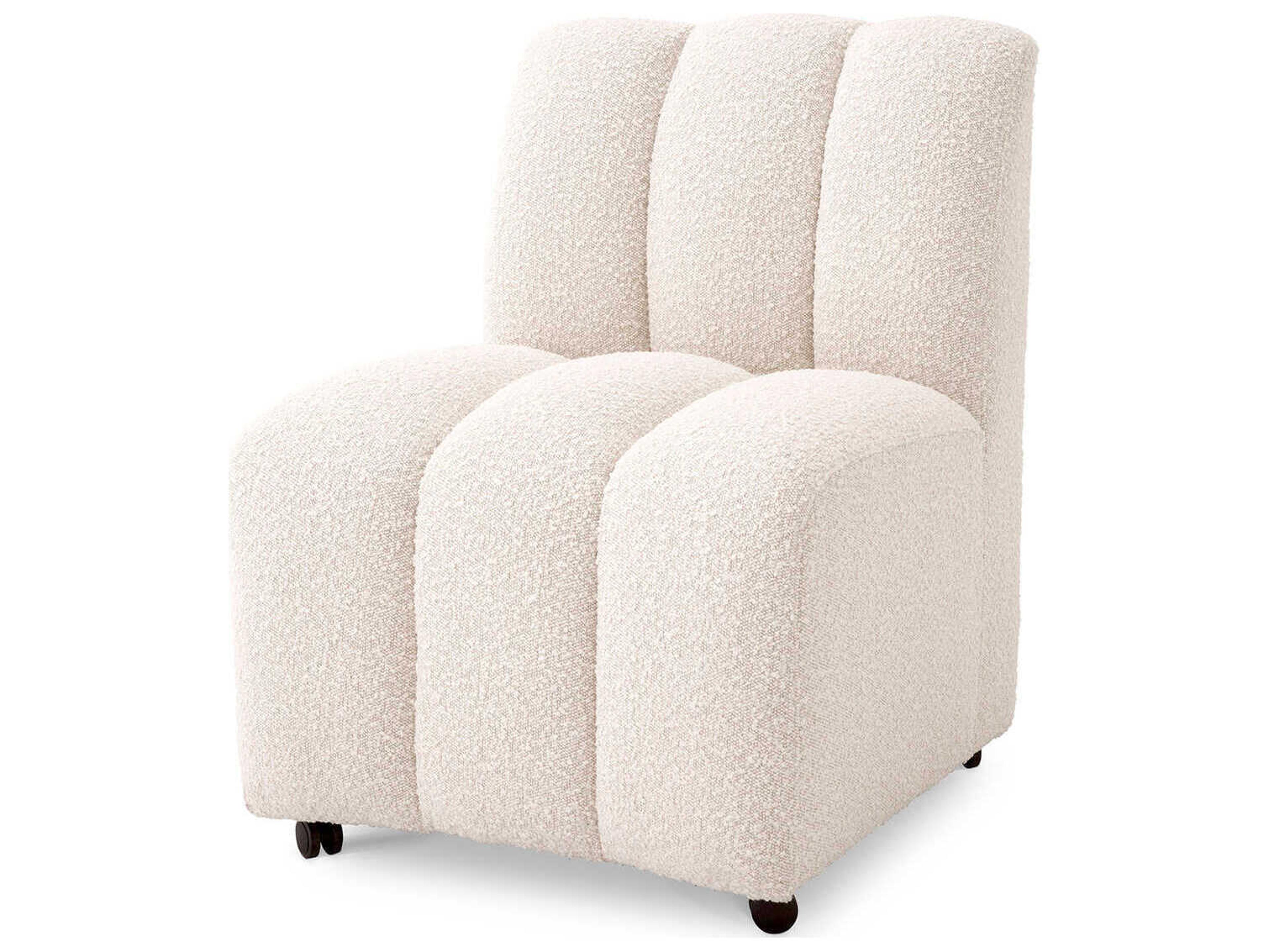 Eichholtz Kelly Beige Upholstered Armless Dining Chair