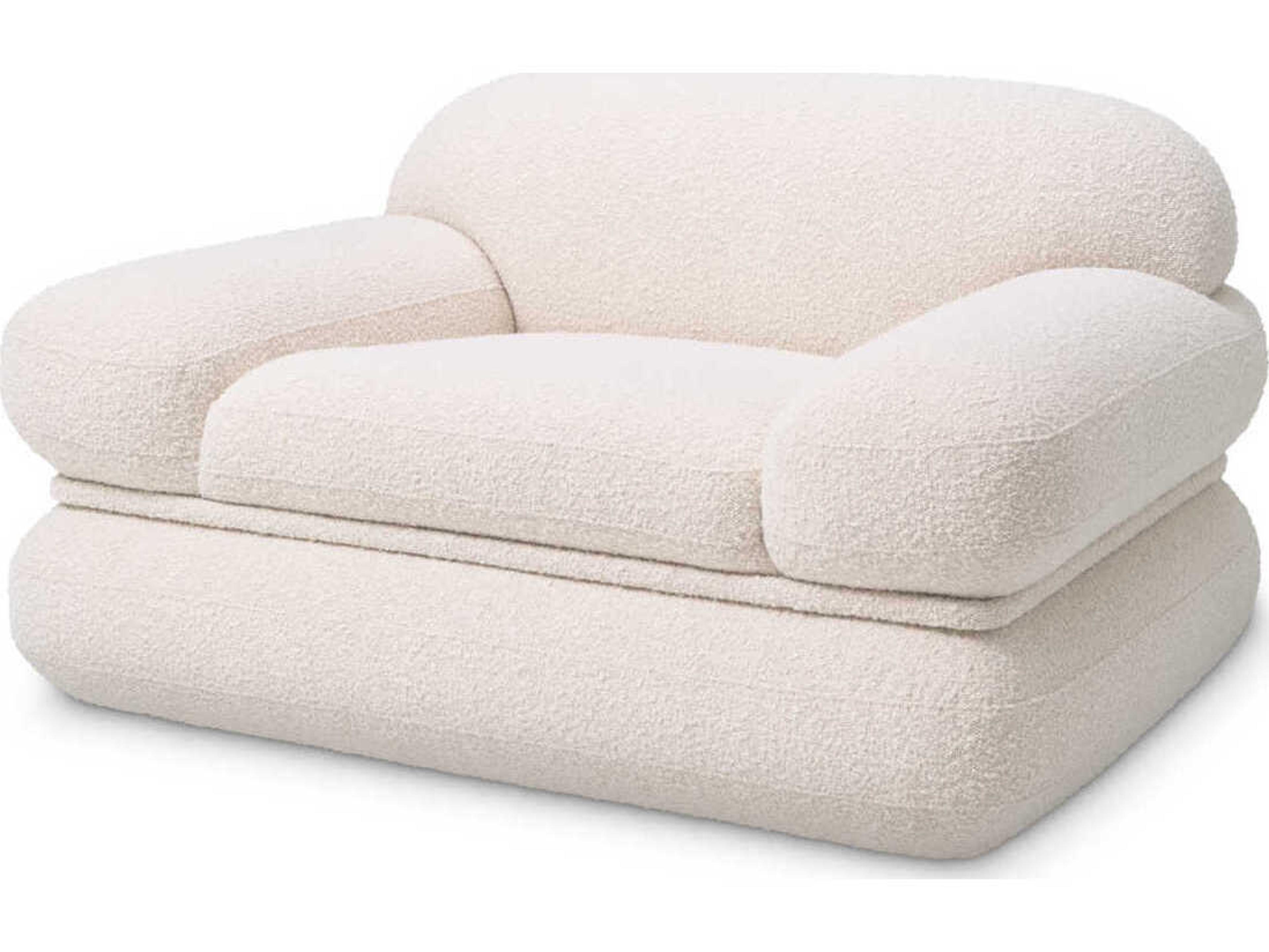 Eichholtz Menard Cream Chair and a Half