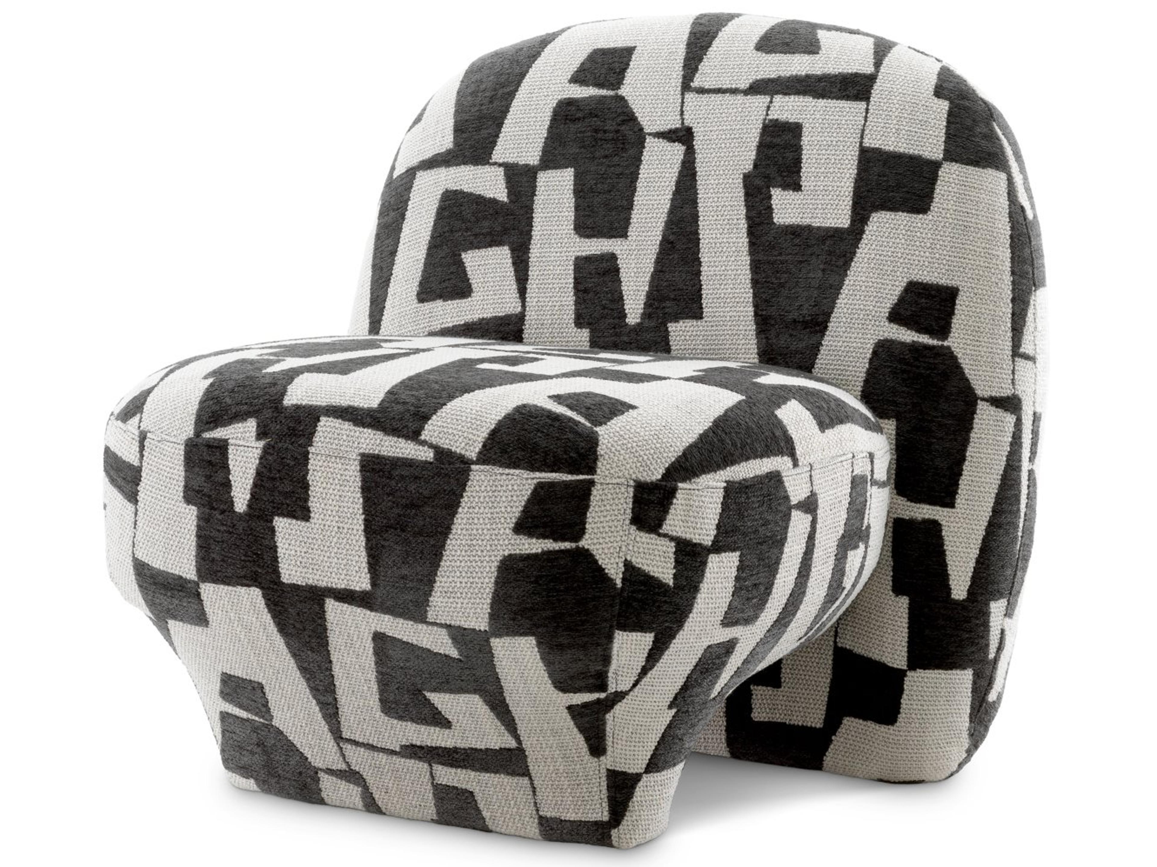 Eichholtz Lugo Black Accent Chair