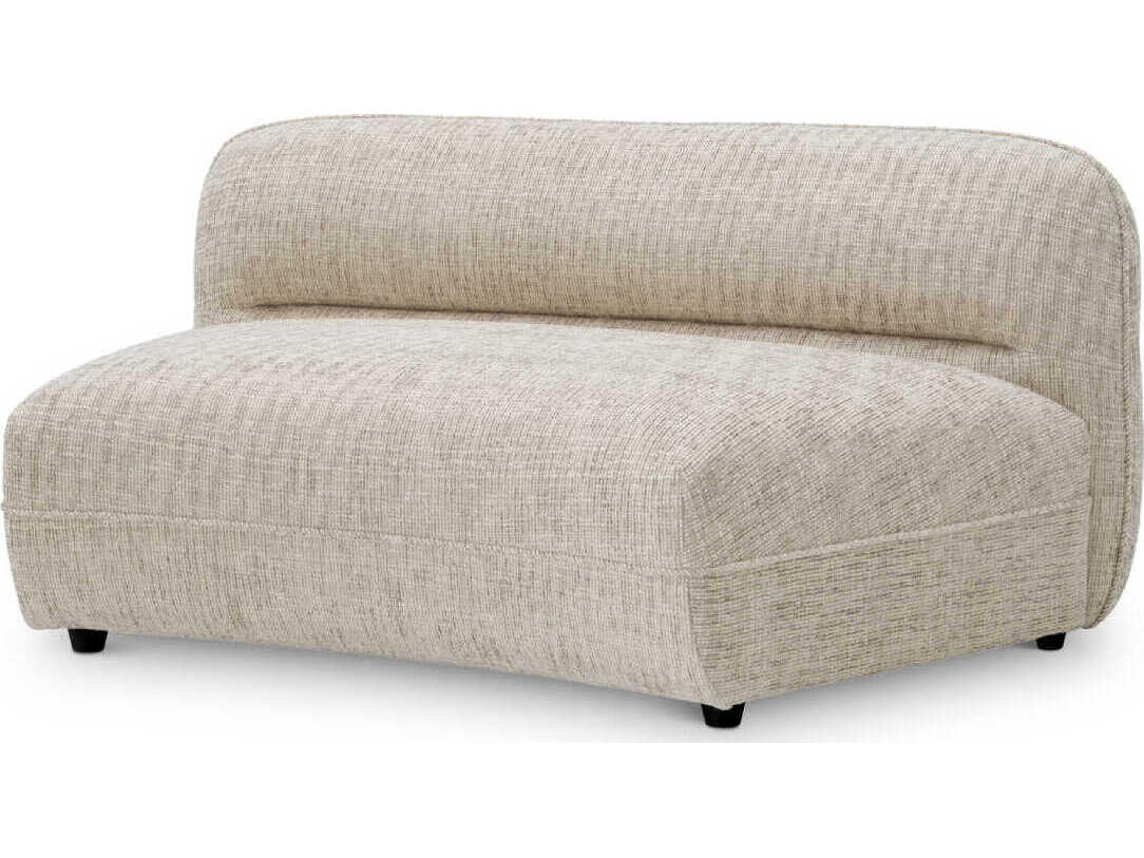 Eichholtz Grand Creststone Beige Black Feet Upholstered Modular