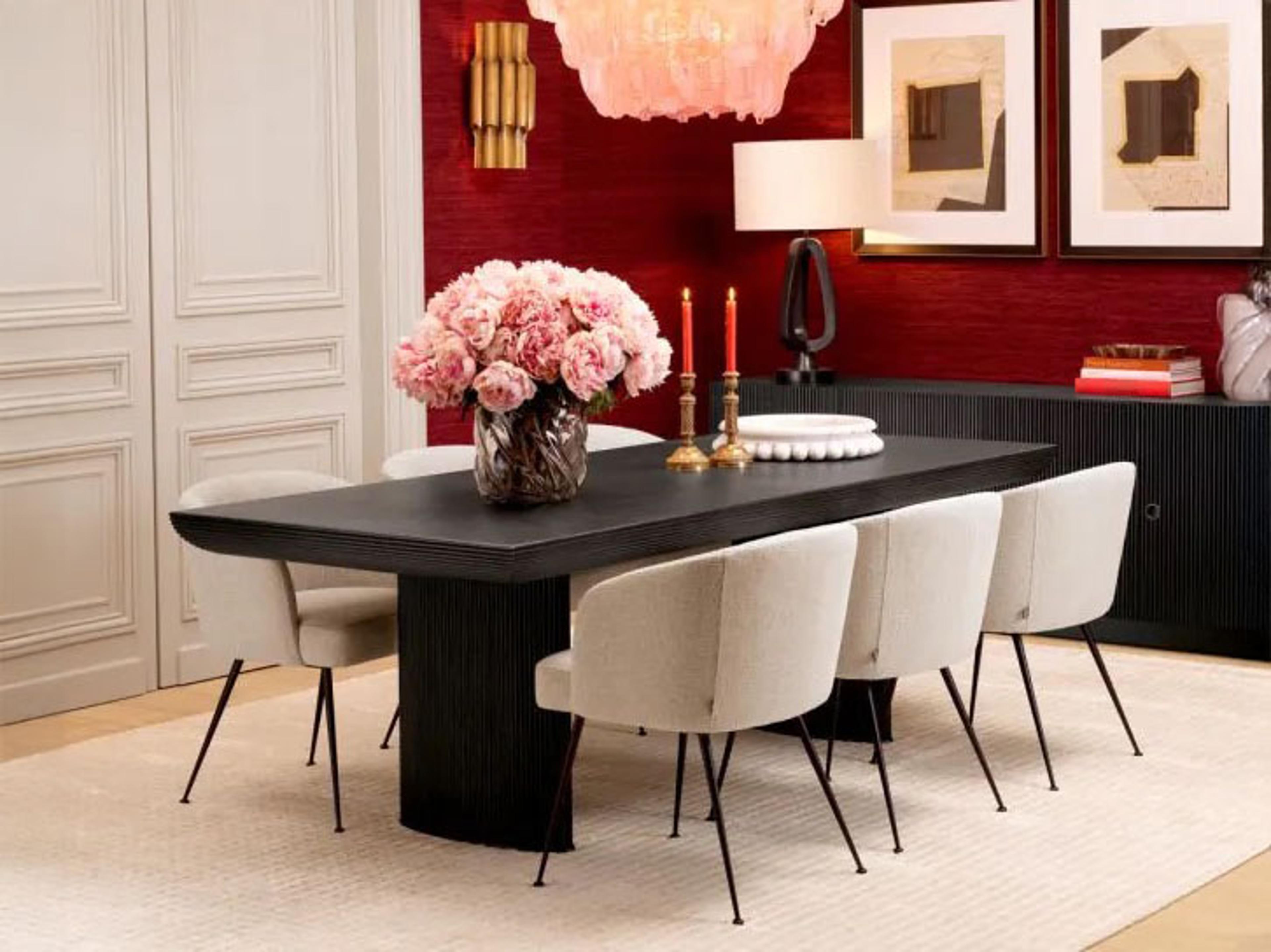 Eichholtz Aiden Oak Wood Dining Room Set