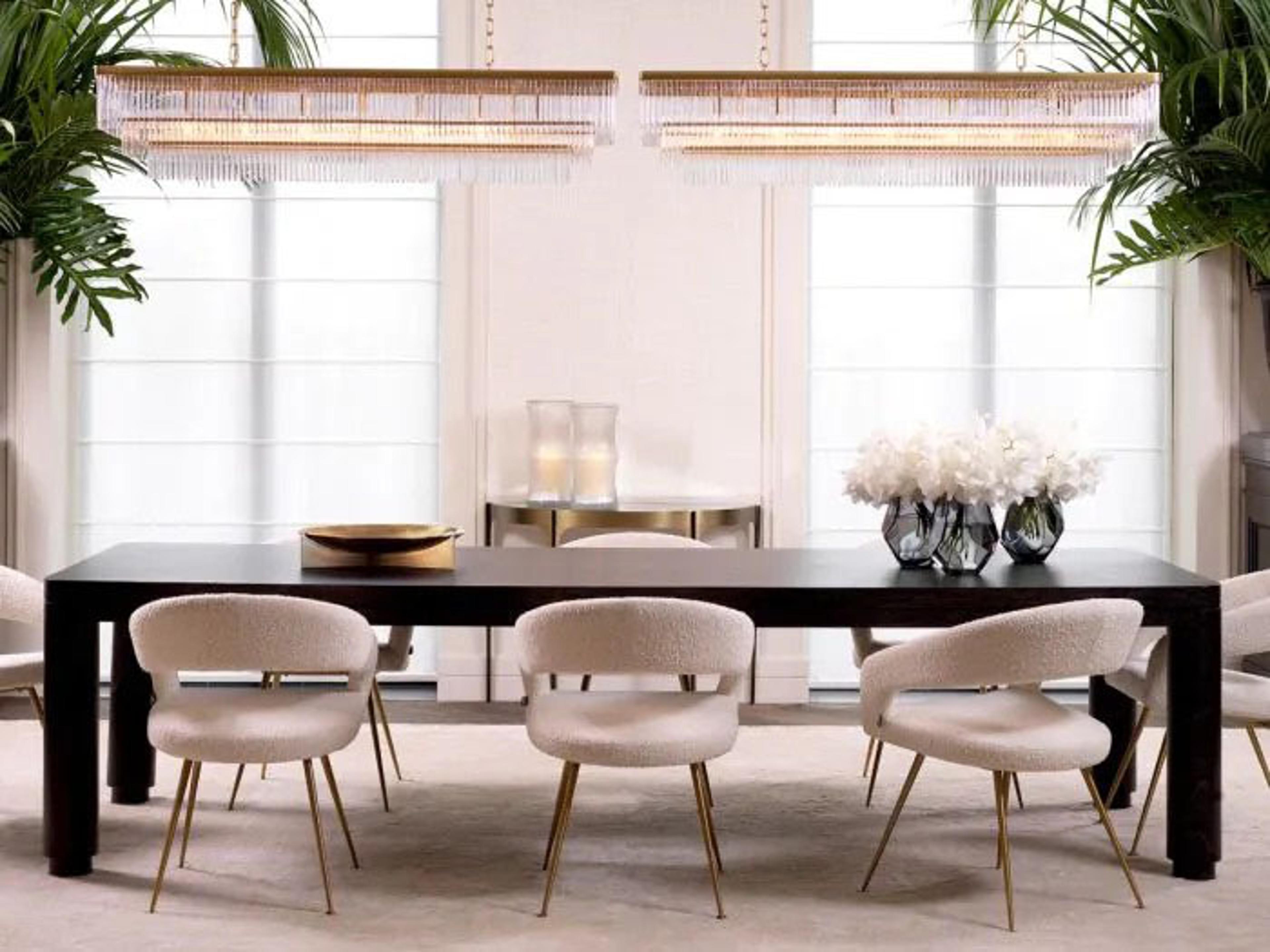 Eichholtz Bravo Oak Wood Dining Room Set