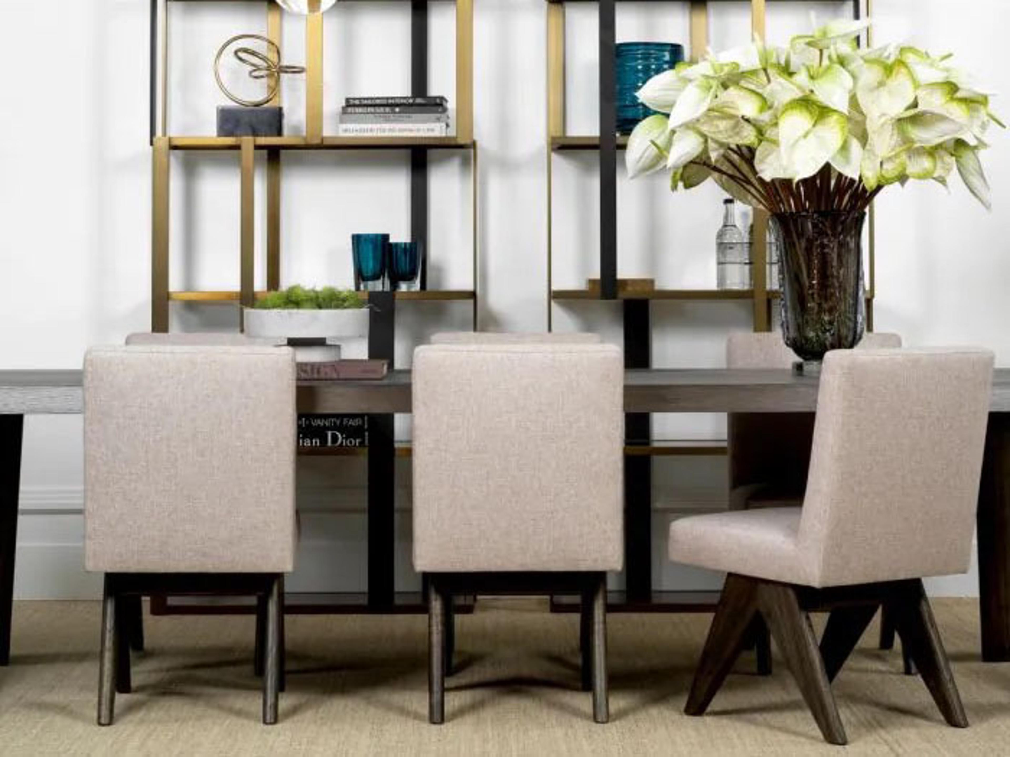 Eichholtz Erudit Oak Wood Dining Room Set