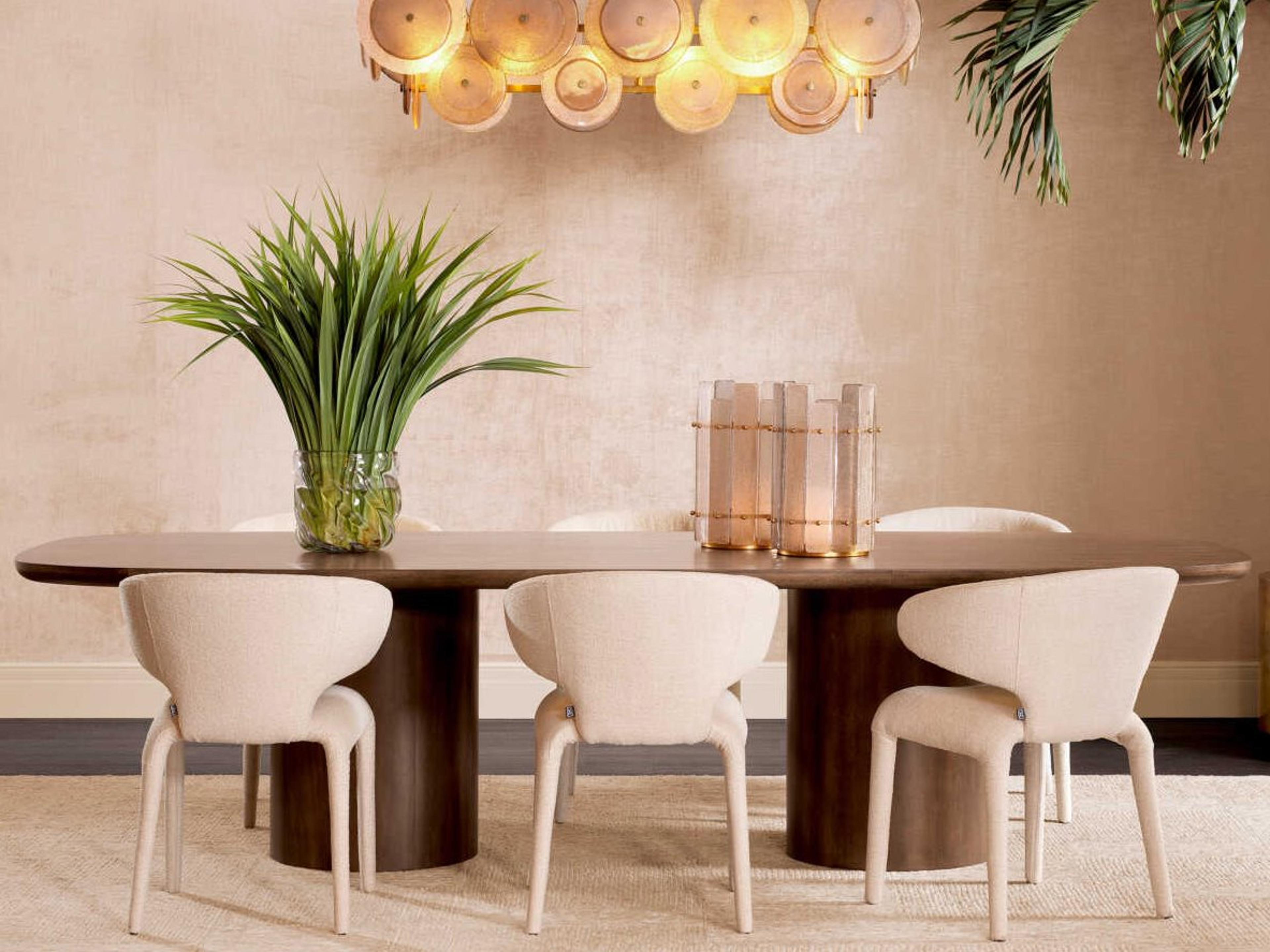 Eichholtz Glenmont Oak Wood Dining Room Set