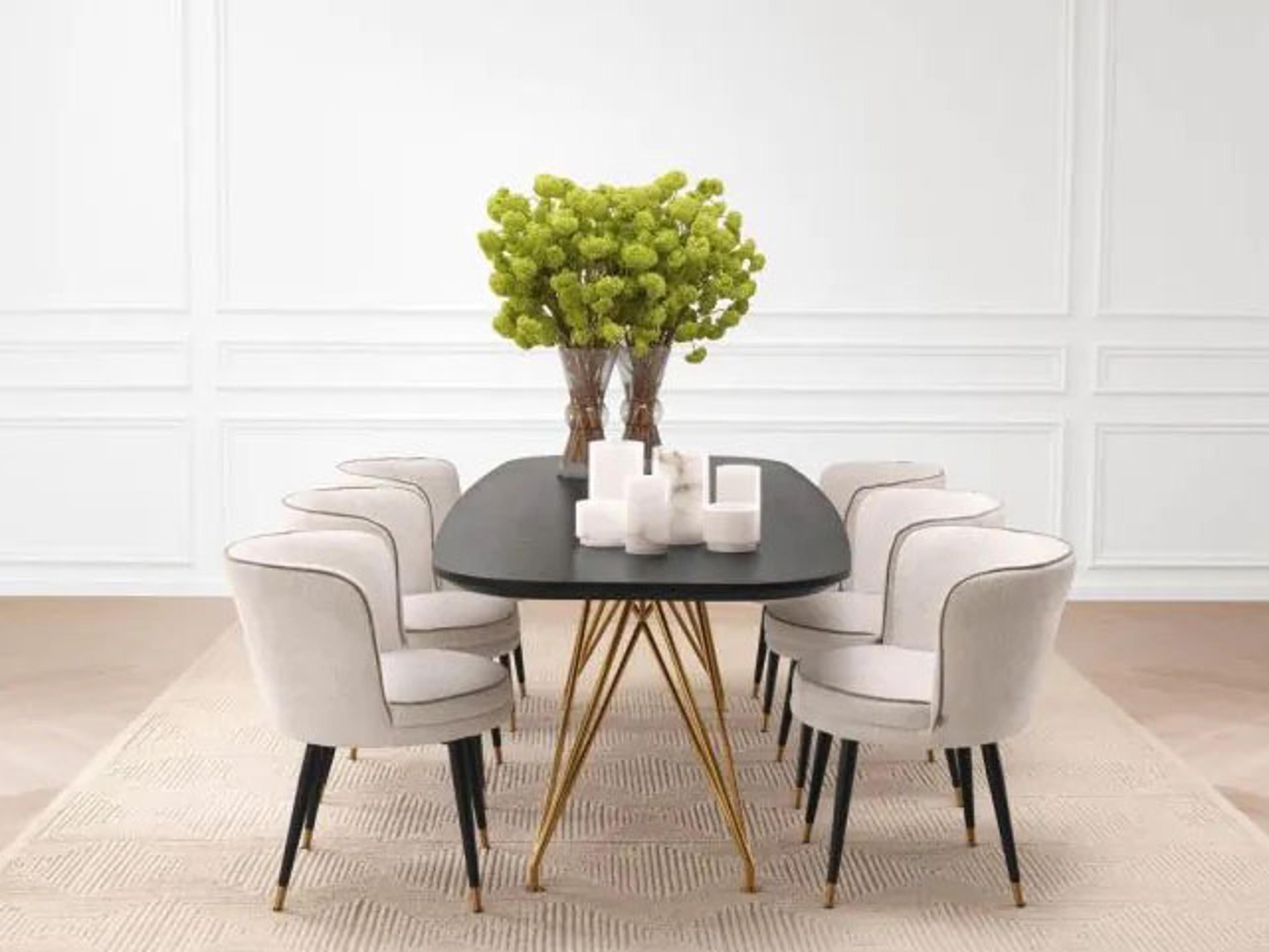 Eichholtz Grenada Oak Wood Dining Room Set