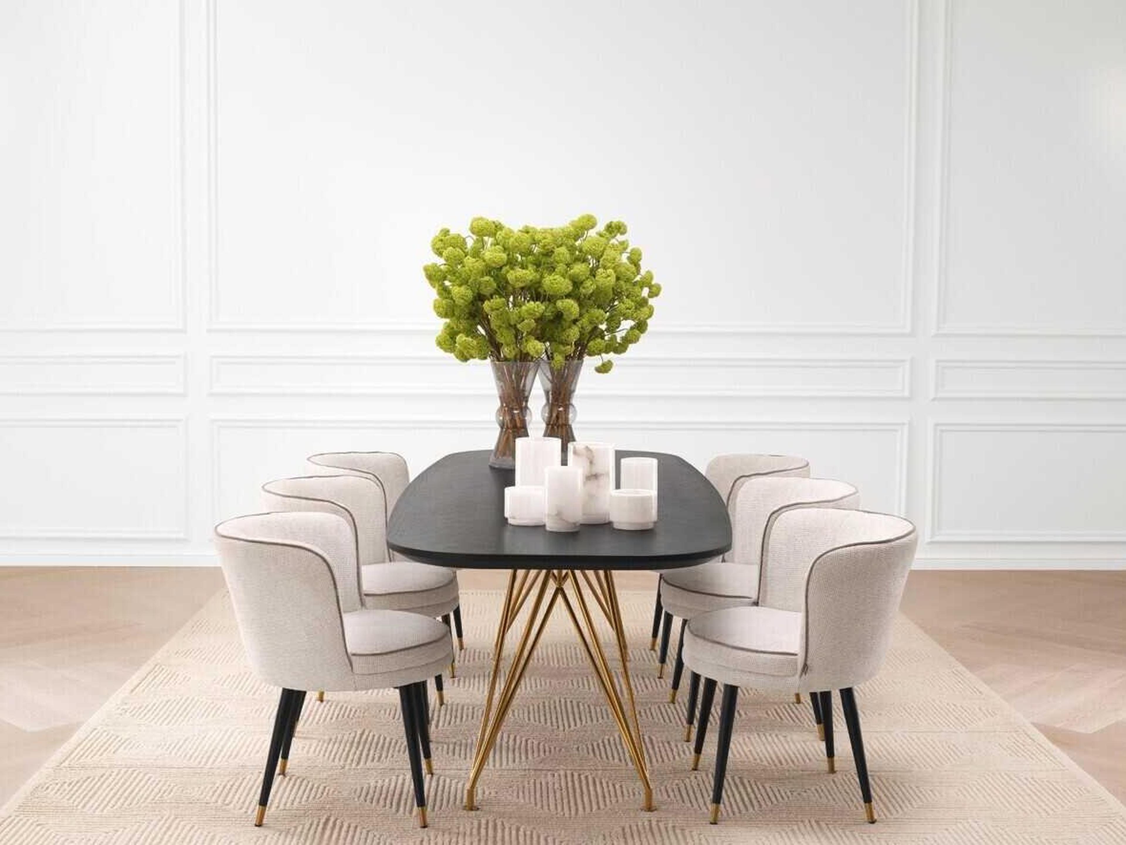 Eichholtz Levante Oak Wood Dining Room Set