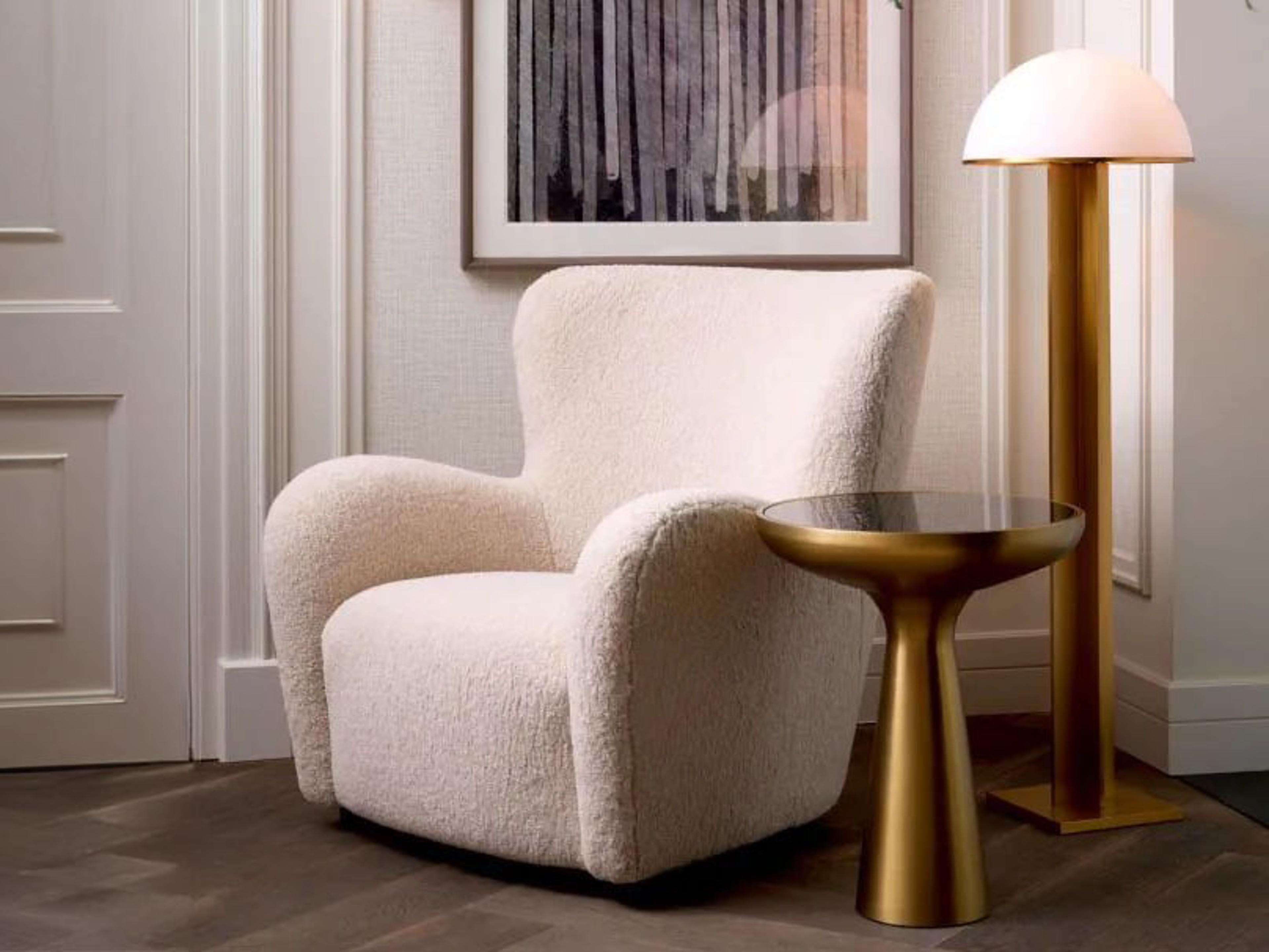 Eichholtz Svante Chair and Ottoman Set