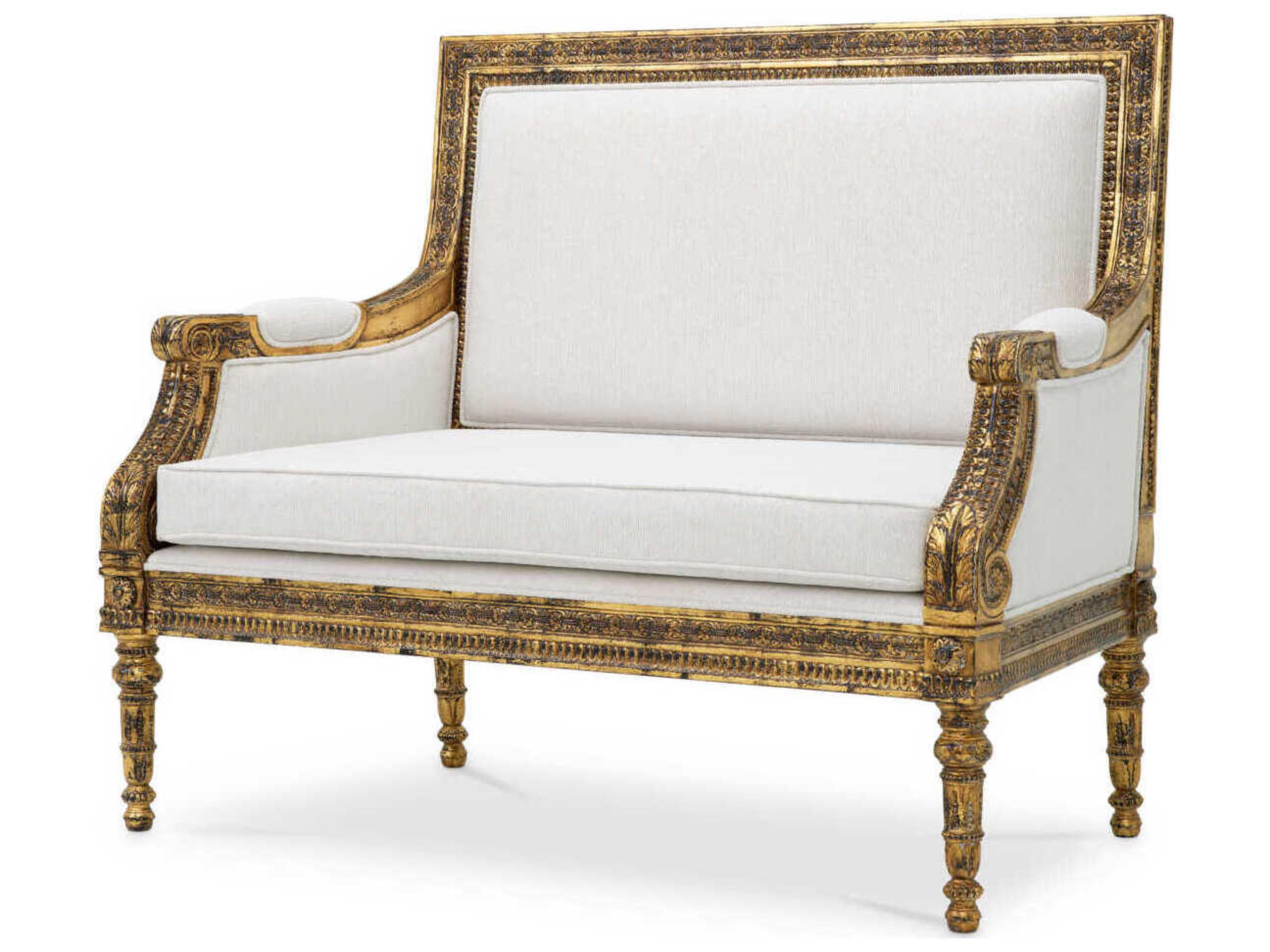 Eichholtz Georges Cream Chair and a Half