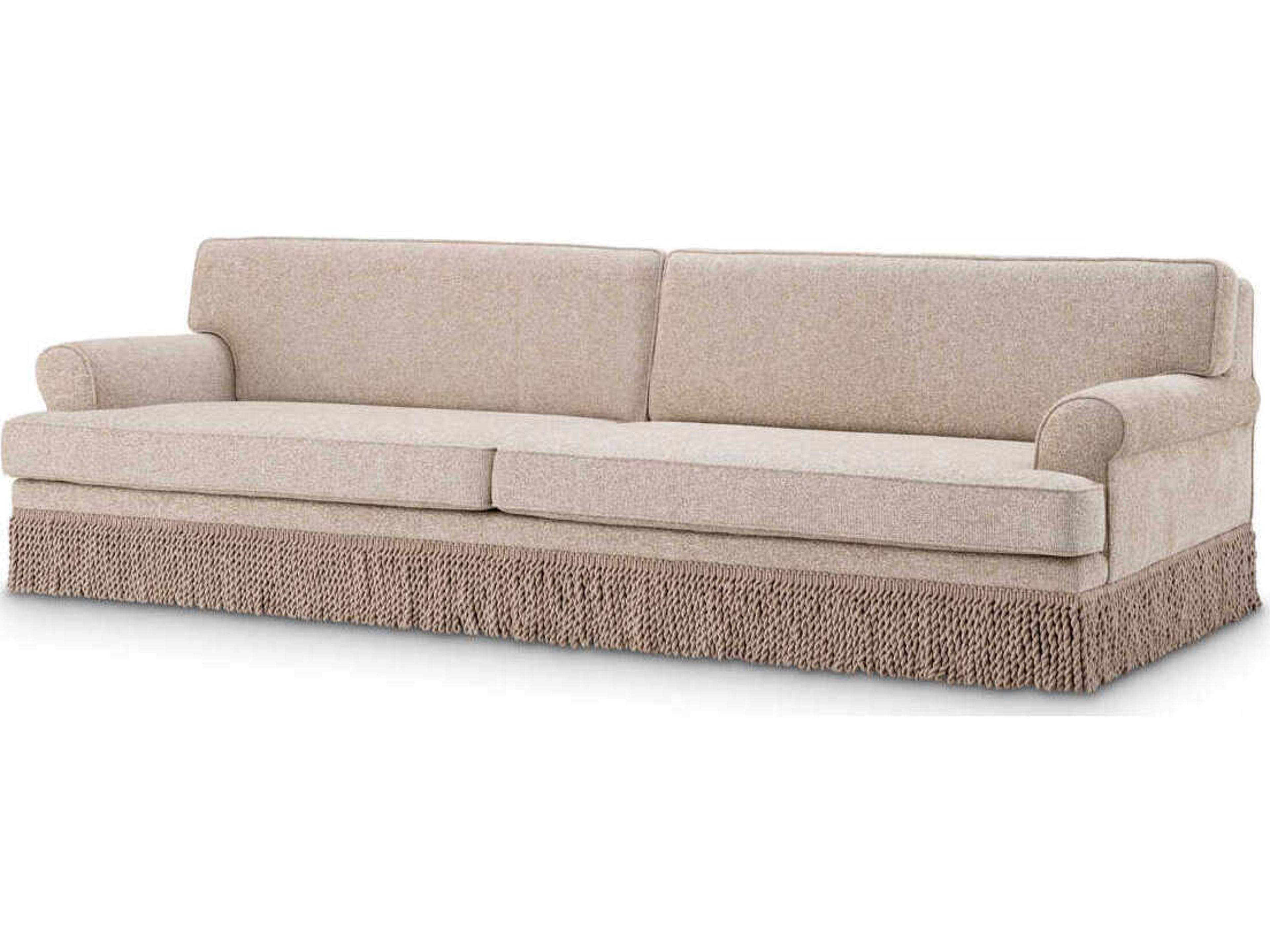 Eichholtz Madison Palmer Beige Upholstered Sofa
