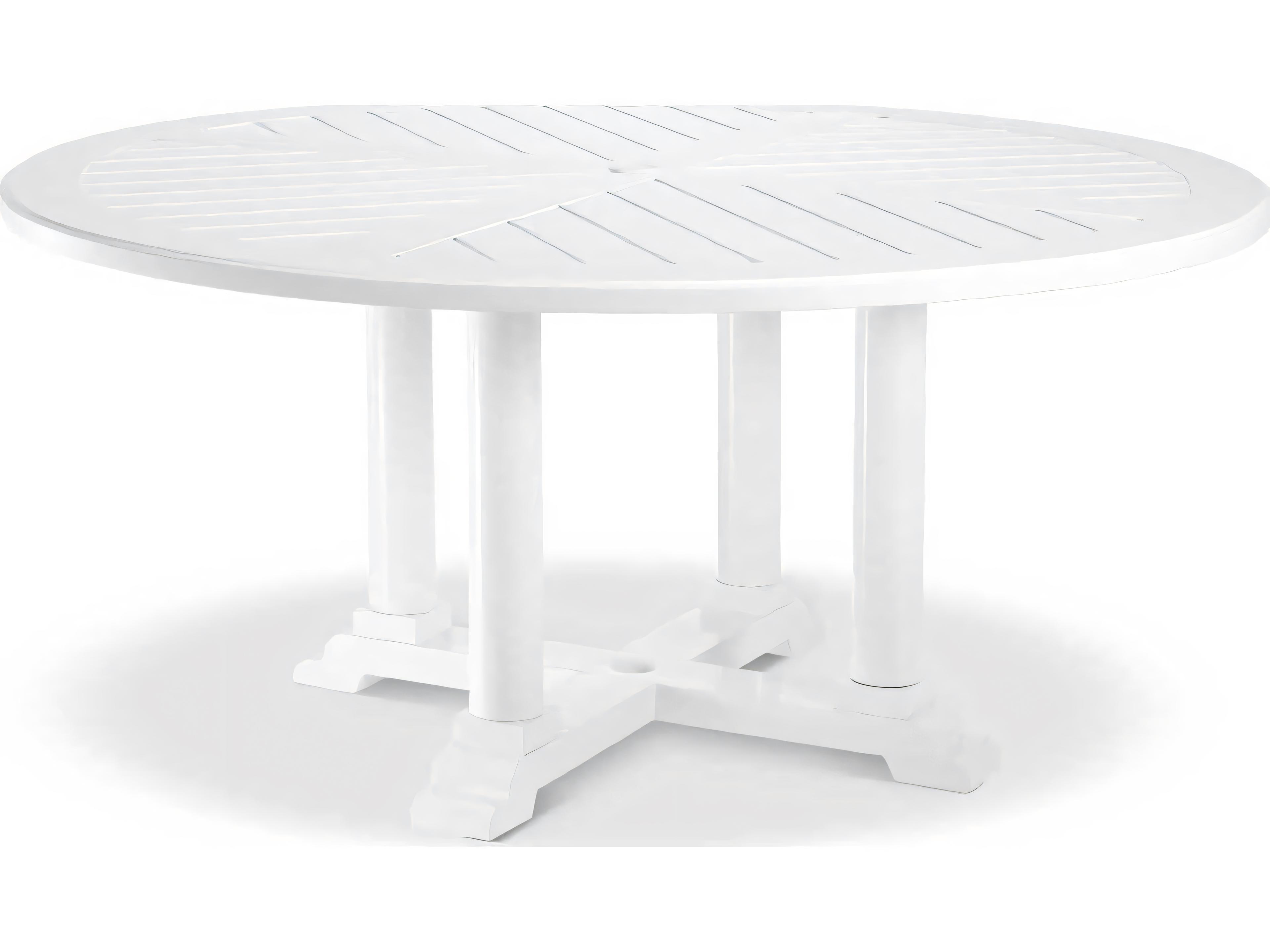 Eichholtz Outdoor White Finish Dining Table