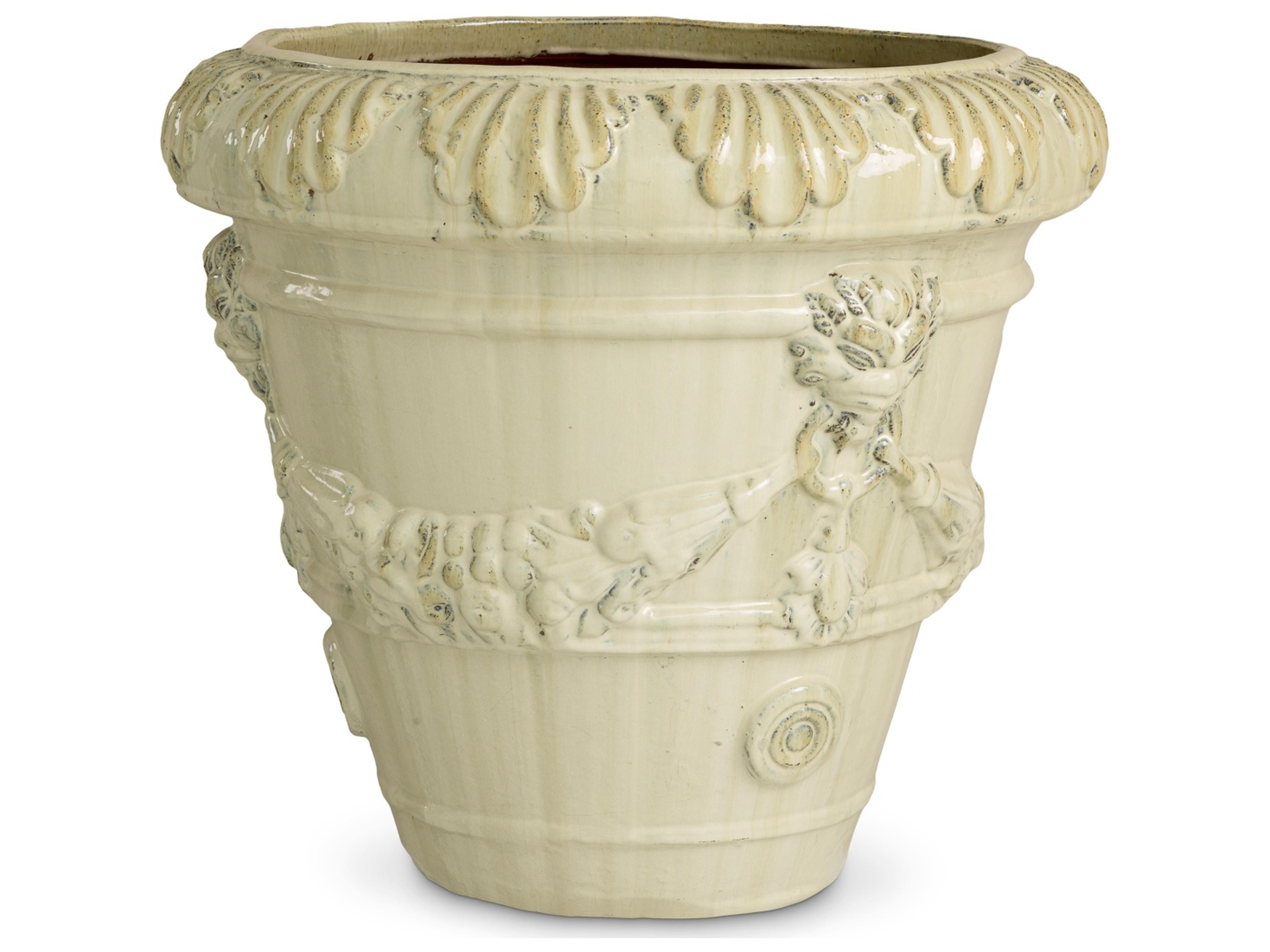 Eichholtz Outdoor Sand Finish Ceramic Planter