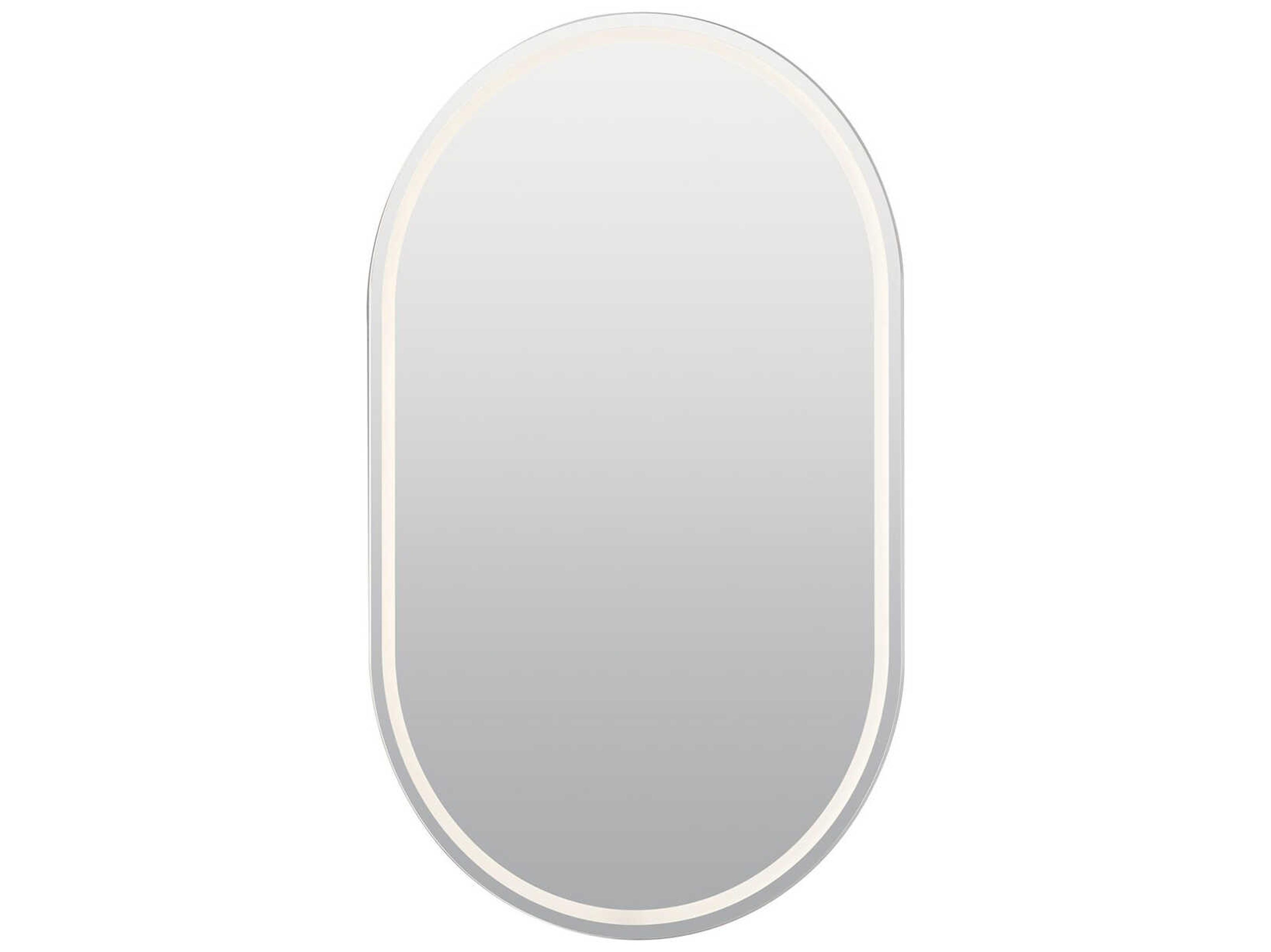 Menillo Oval LED Wall Mirror