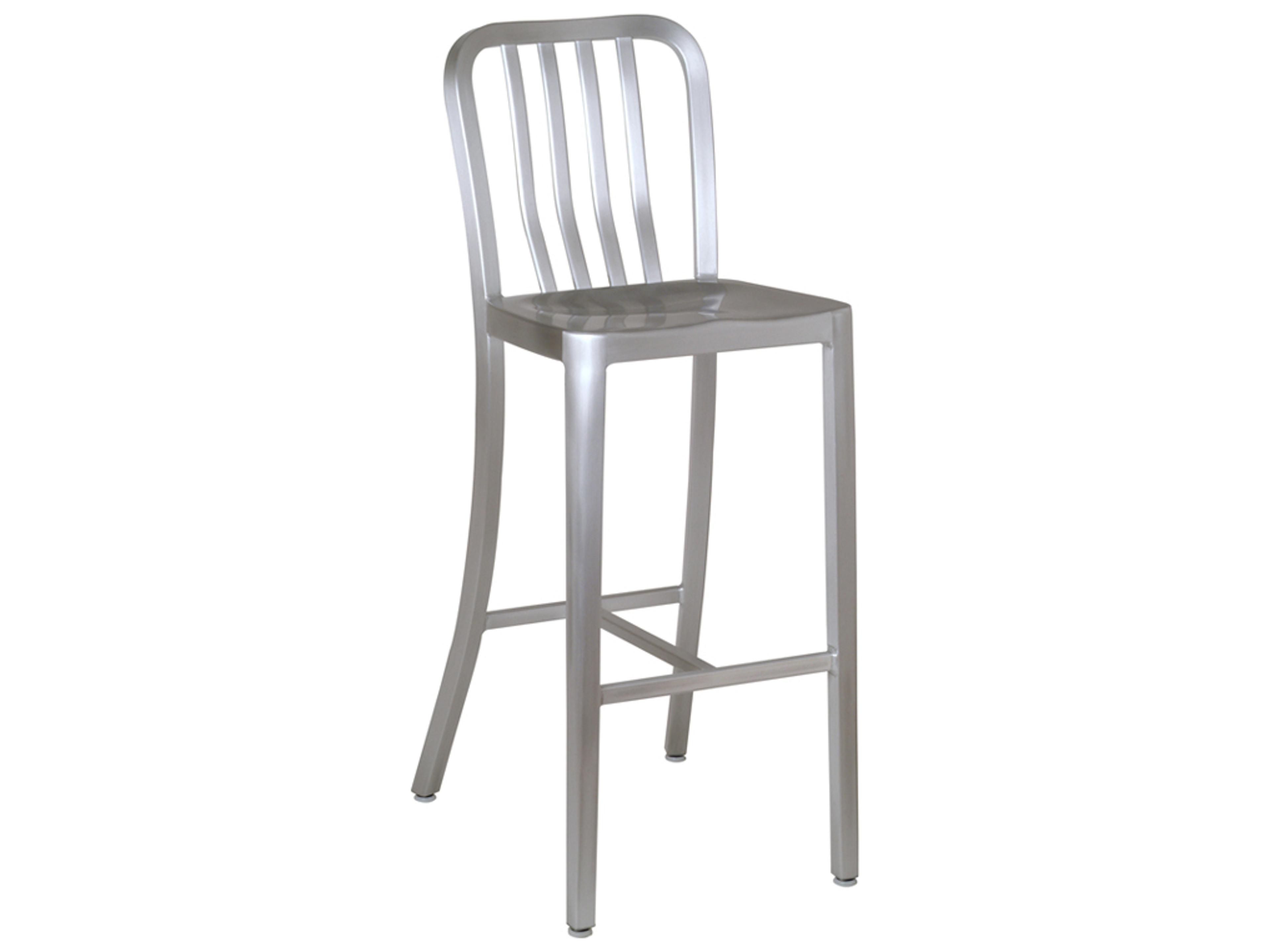 EMU Anna Aluminum Patio Bar Stool
