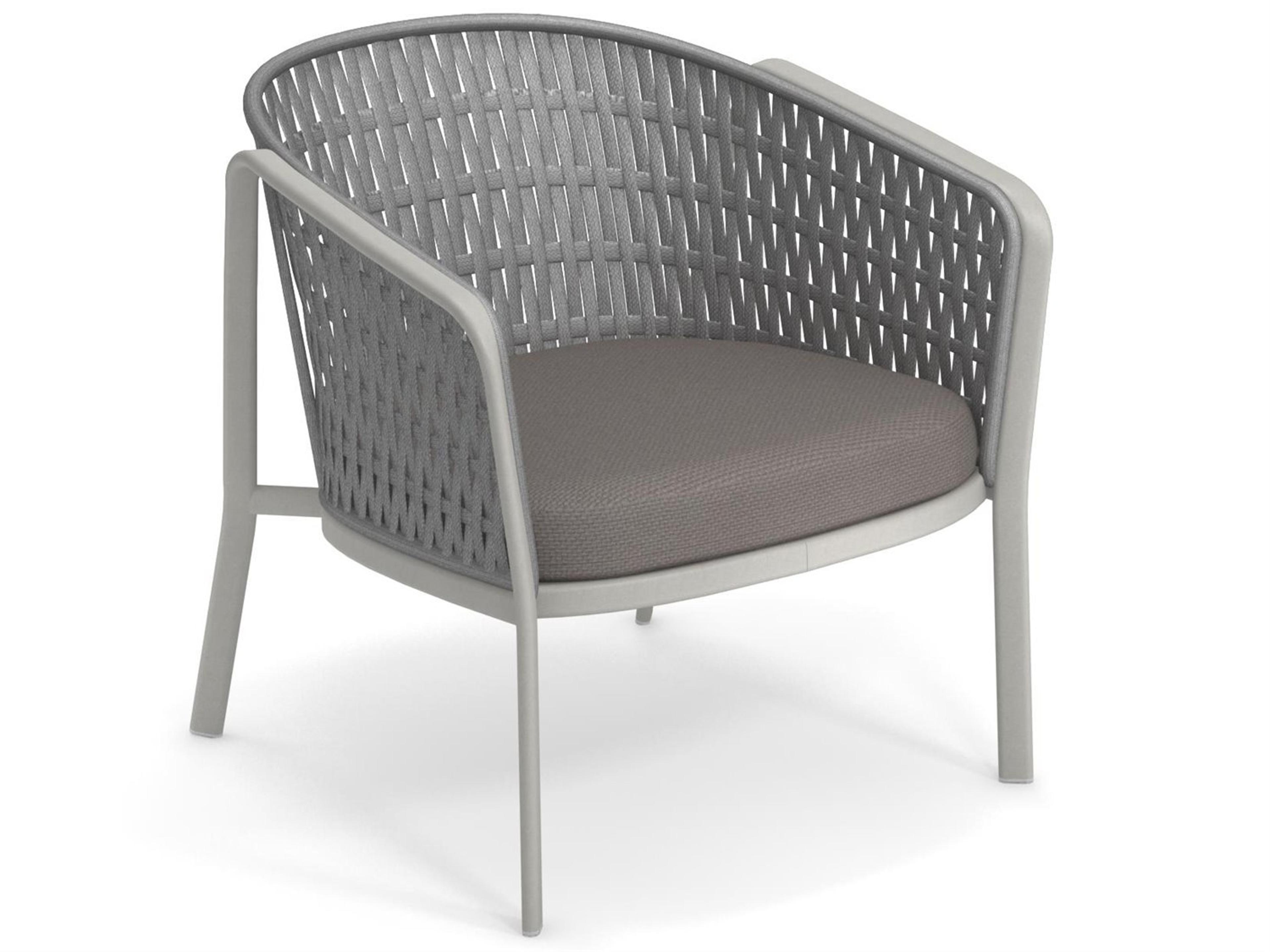 EMU Carousel Aluminum Cushion Outdoor Lounge Chair