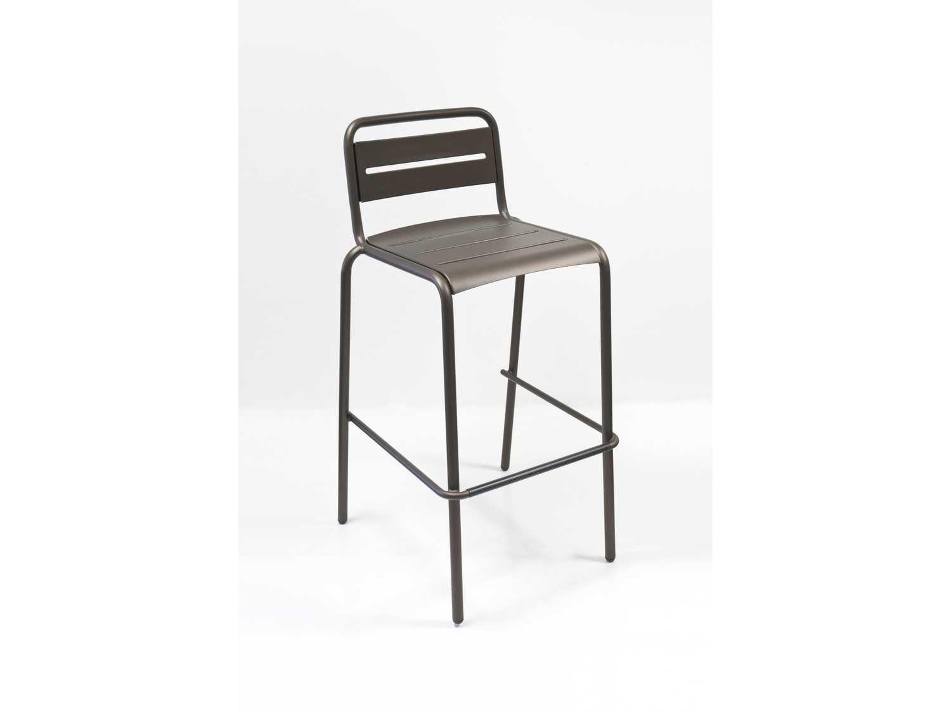 EMU Star Steel Stacking Patio Bar Stool