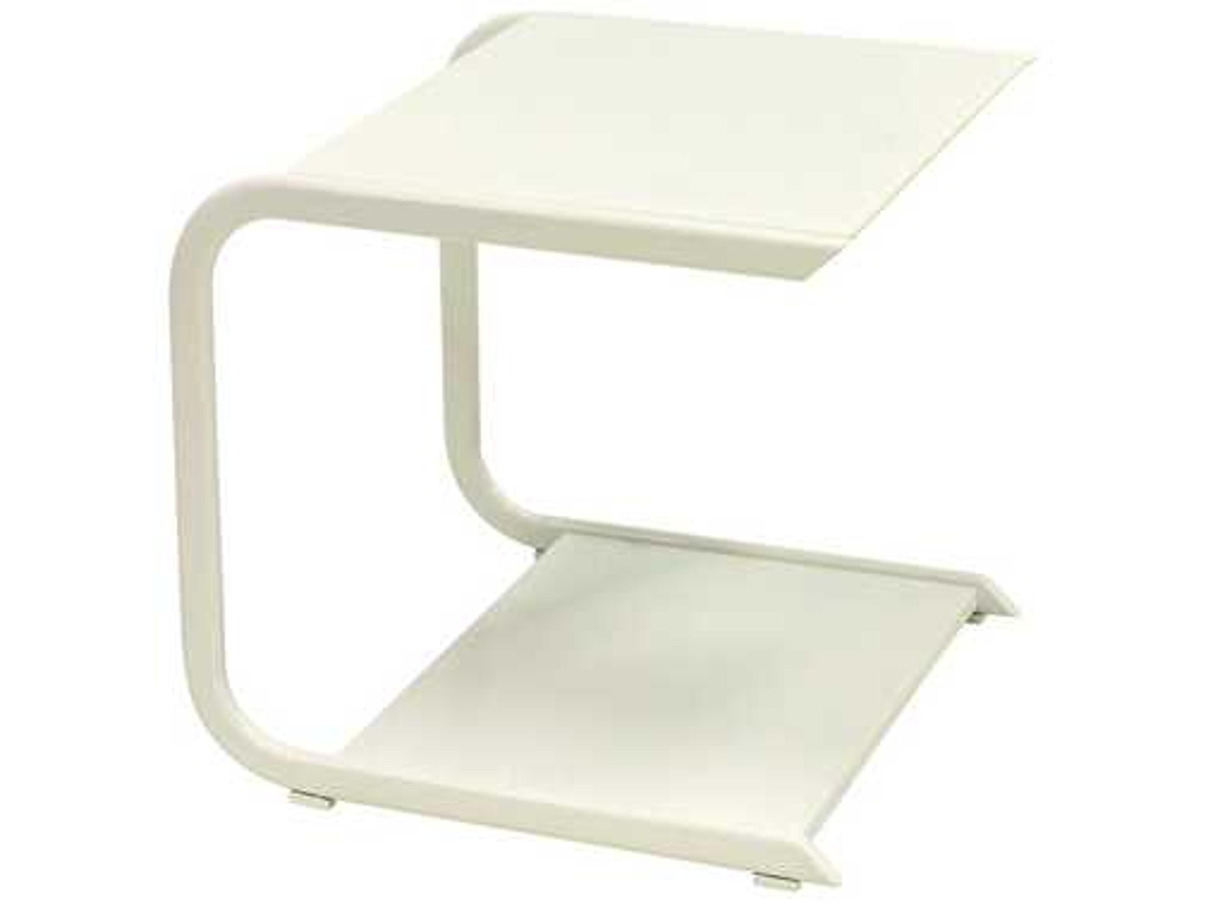 EMU Holly Aluminum Rectangular Patio End Table