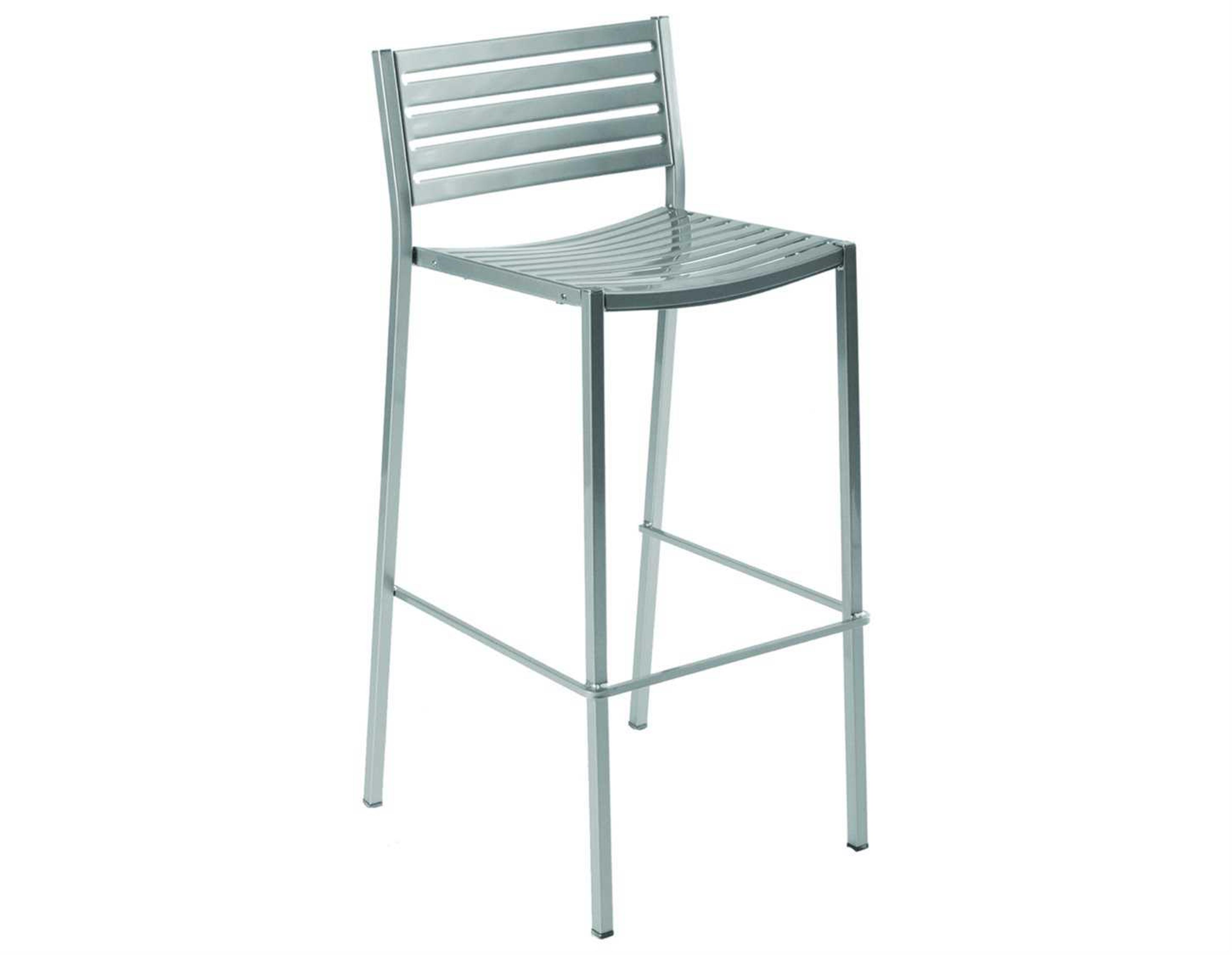 EMU Segno Steel Stacking Outdoor Bar Stool