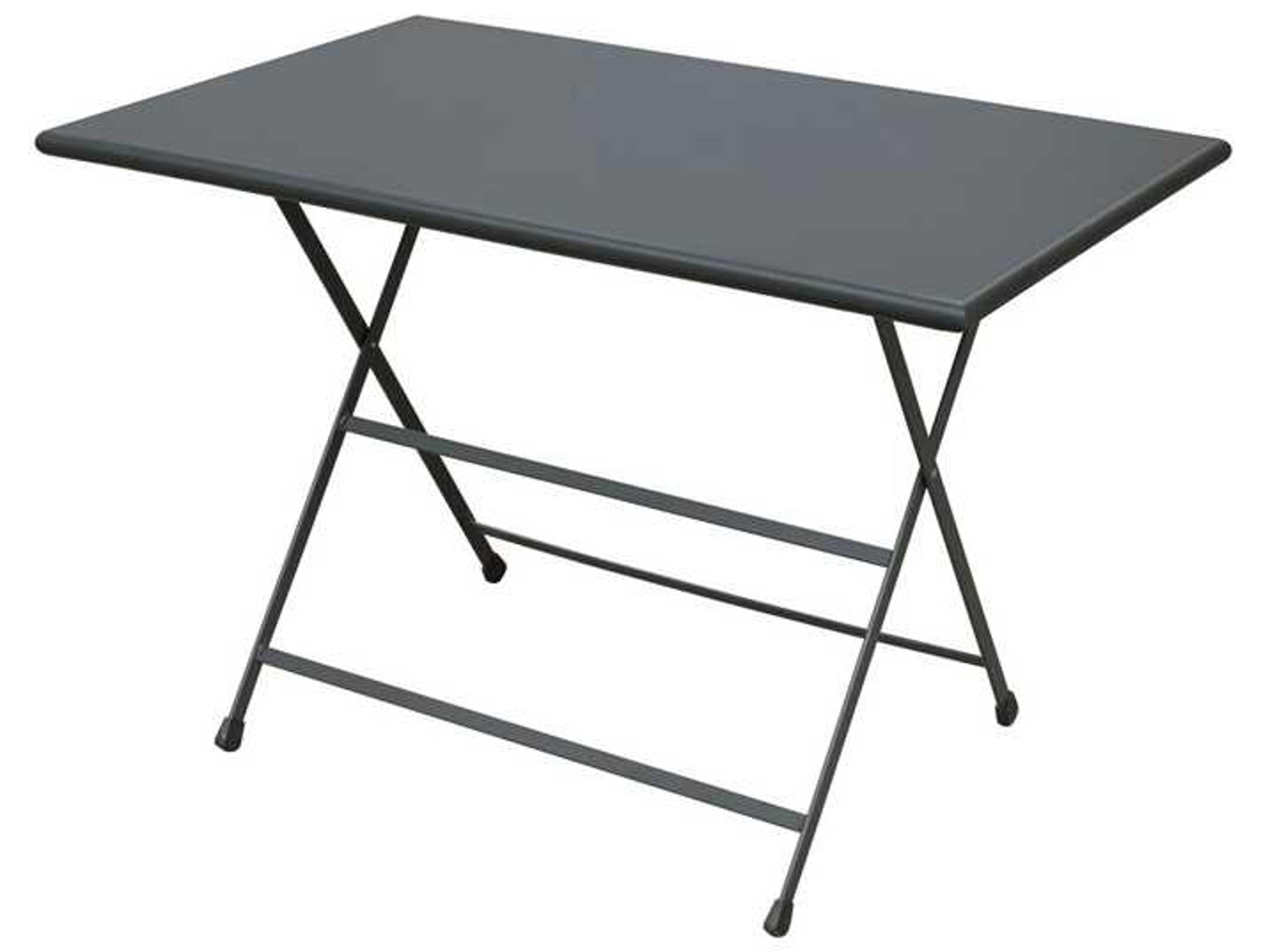 EMU Arc En Ciel Steel Iron Rectangular Folding Table