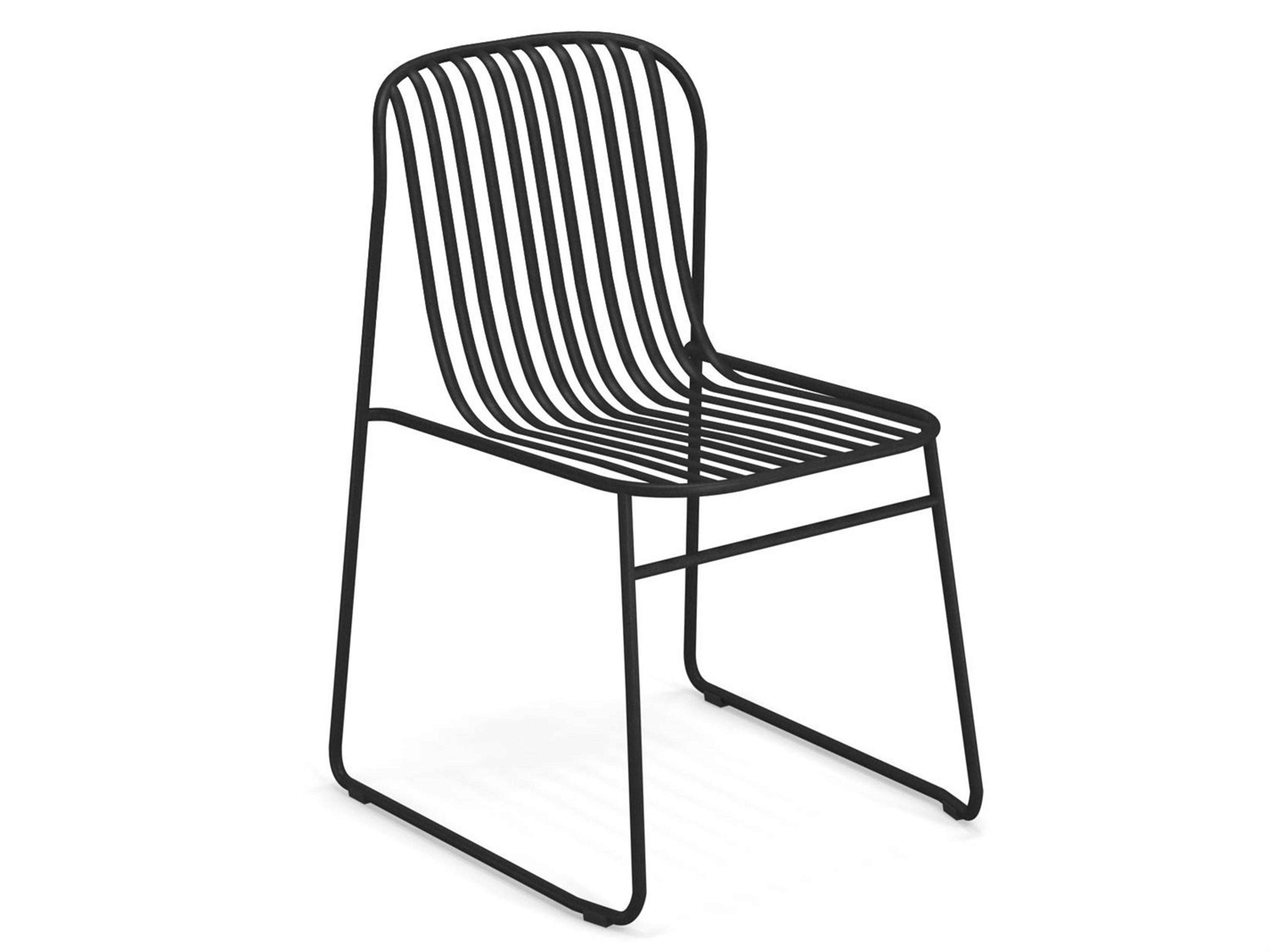 EMU Riviera Steel Metal Patio Dining Chair