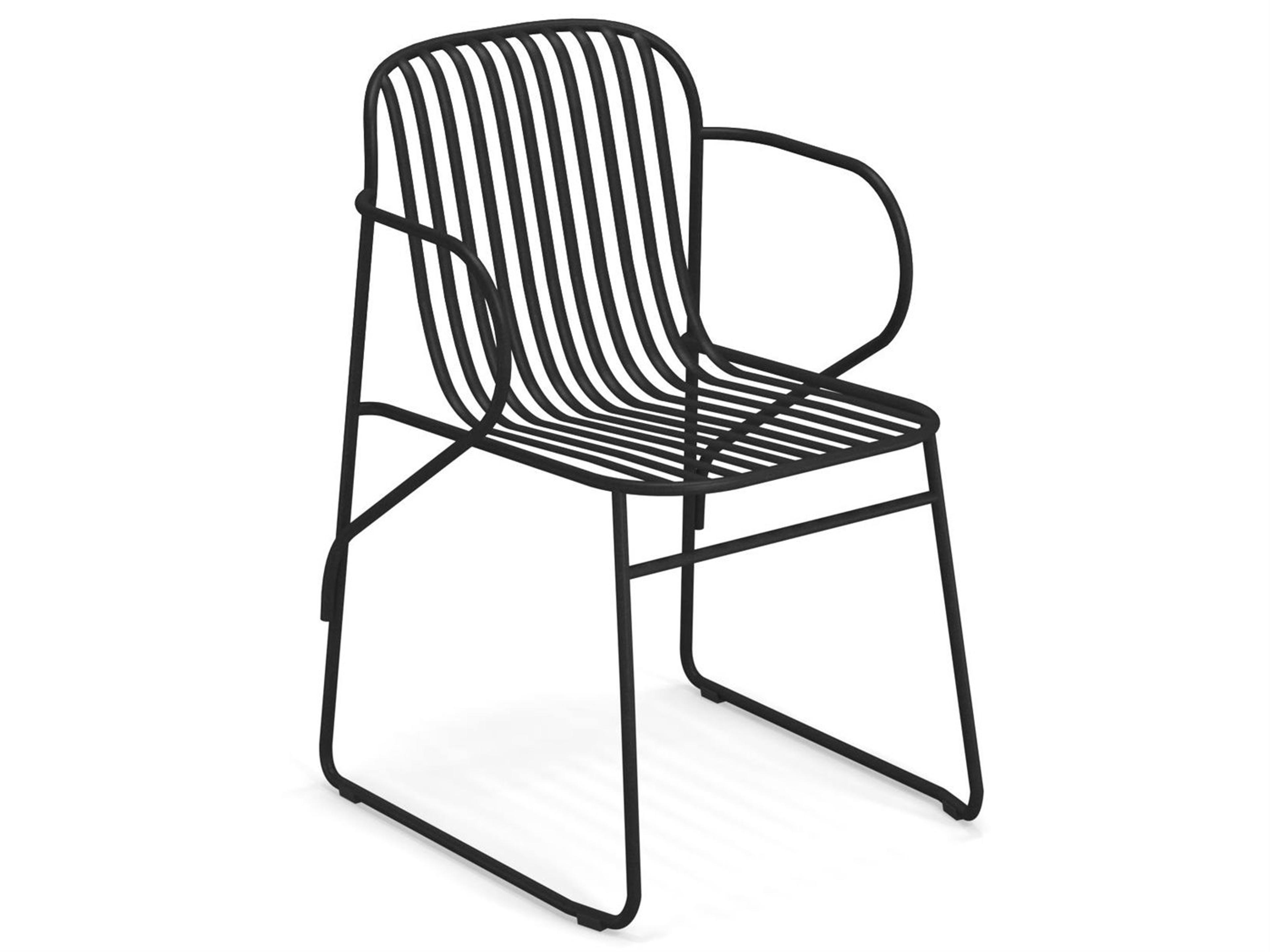 EMU Riviera Steel Metal Outdoor Dining Chair
