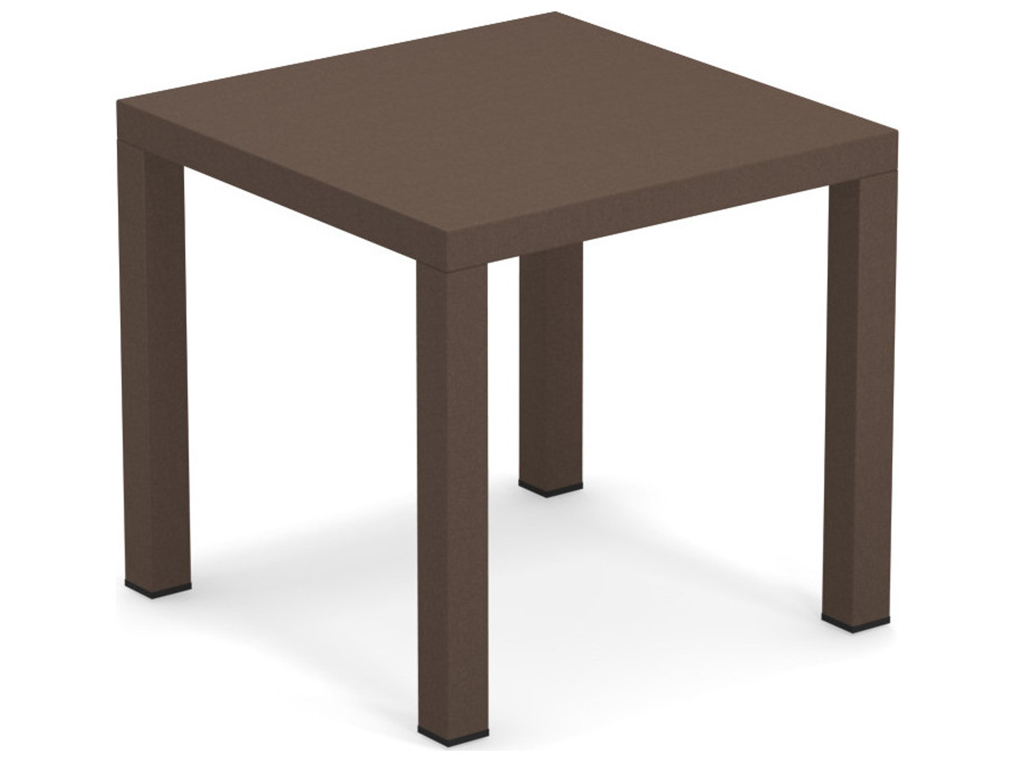 EMU Star Steel Square Outdoor End Table