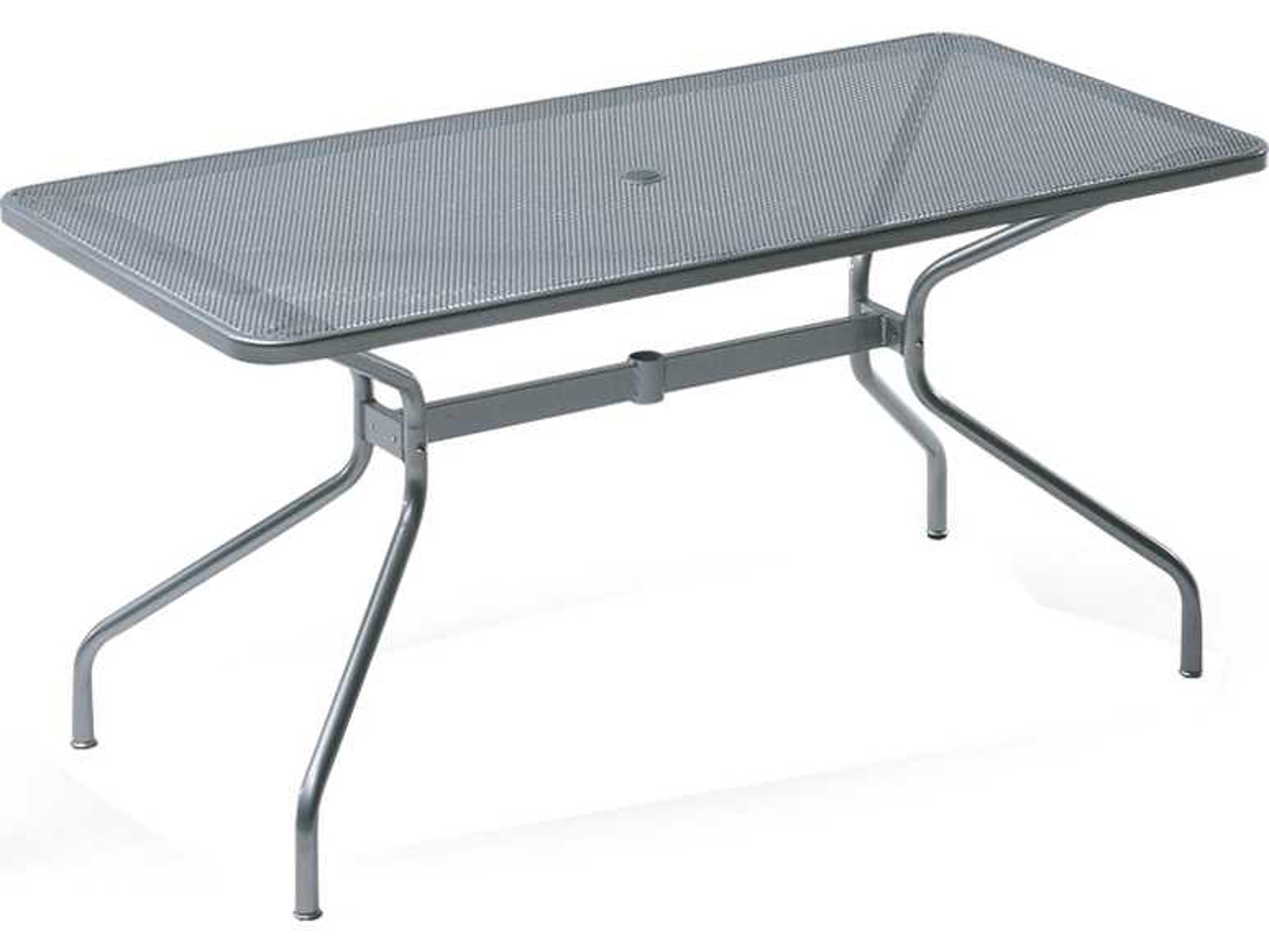 EMU Drink Steel Rectangular Umbrella Table