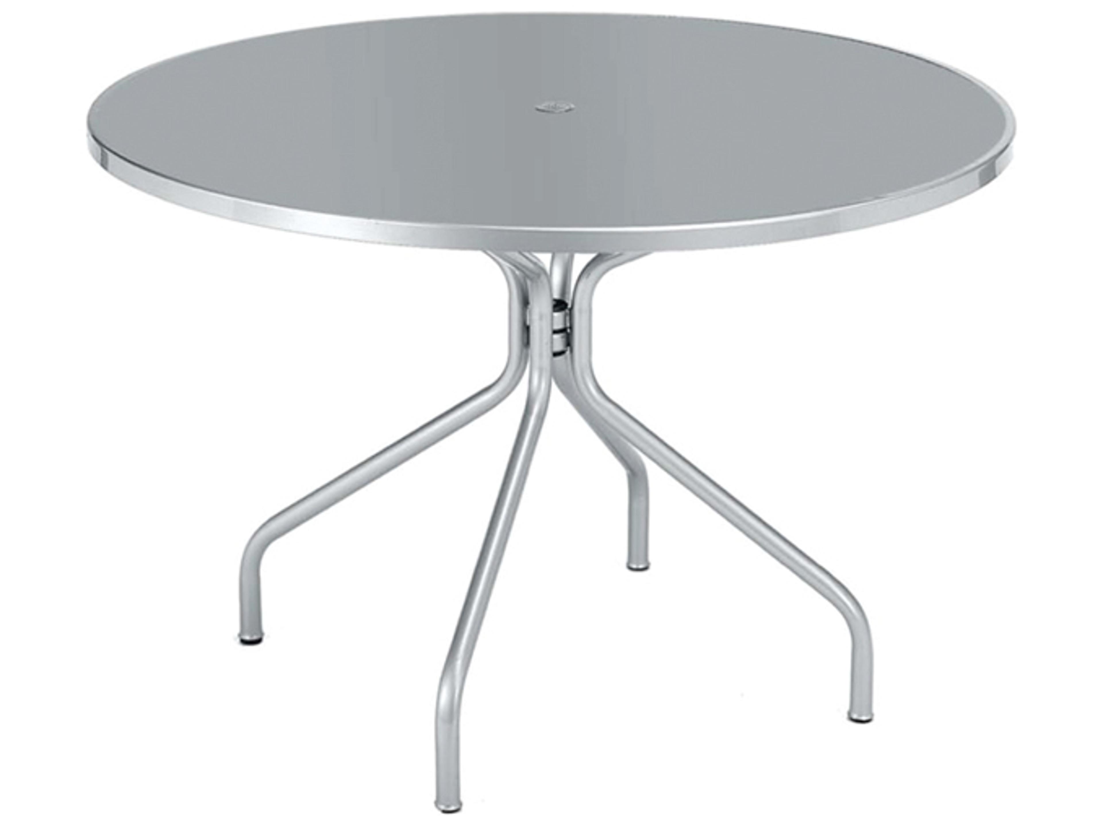 EMU Drink Steel Round Umbrella Table