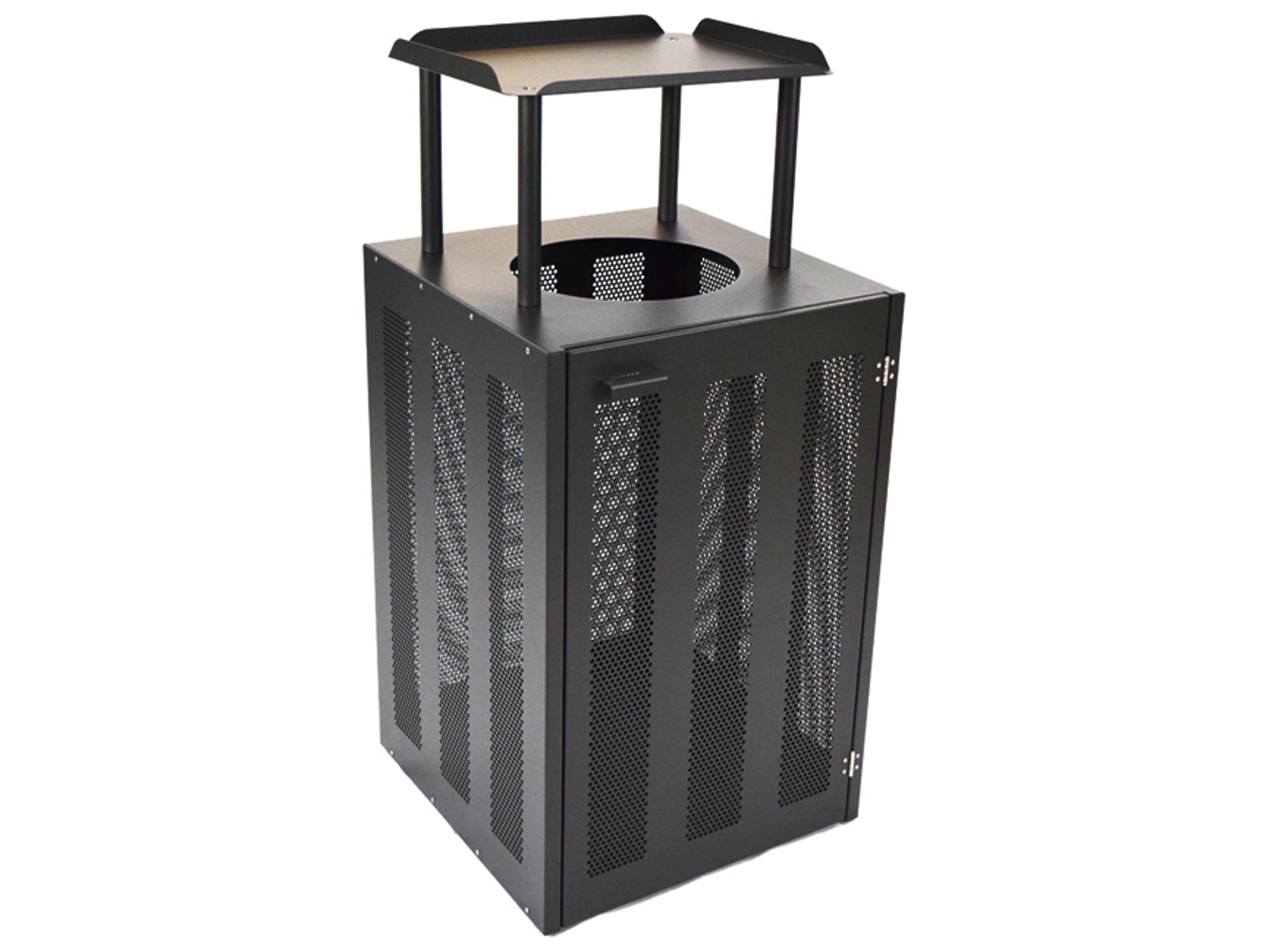 EMU Dado Steel Iron Litter Bin