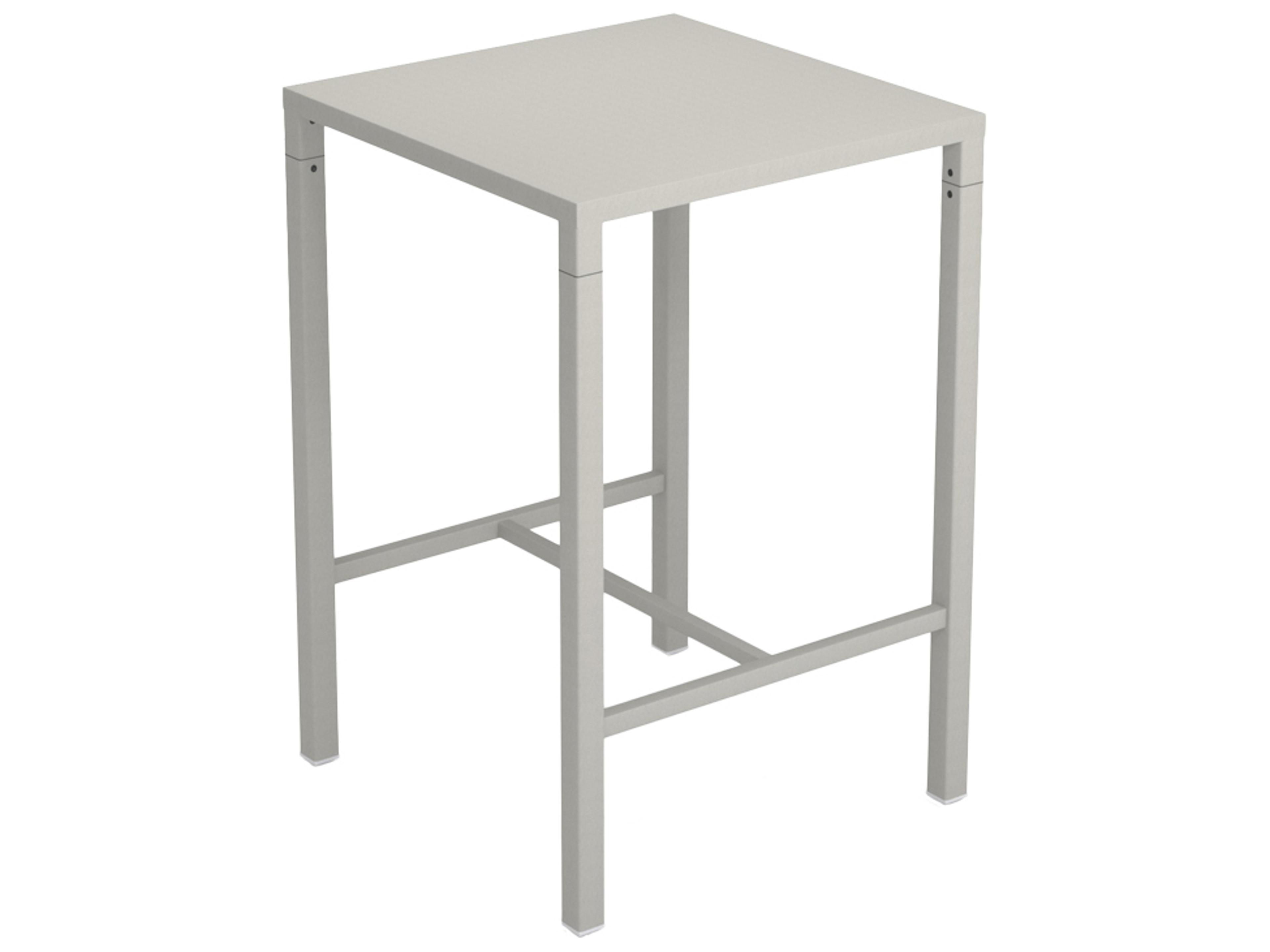 EMU Nova Steel Square Outdoor Bar Table