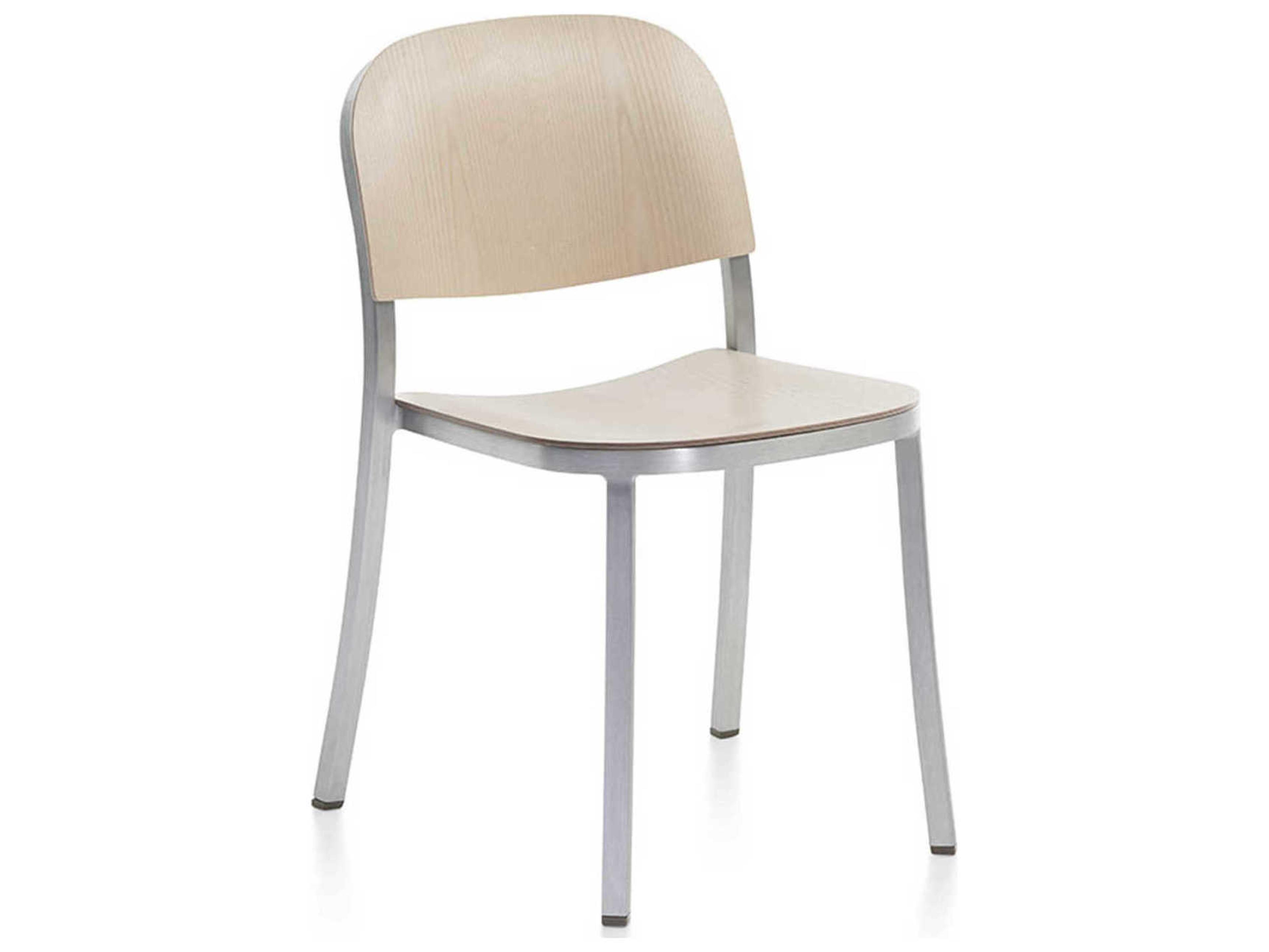Emeco By Jasper Morrison Blue Side Dining Chair