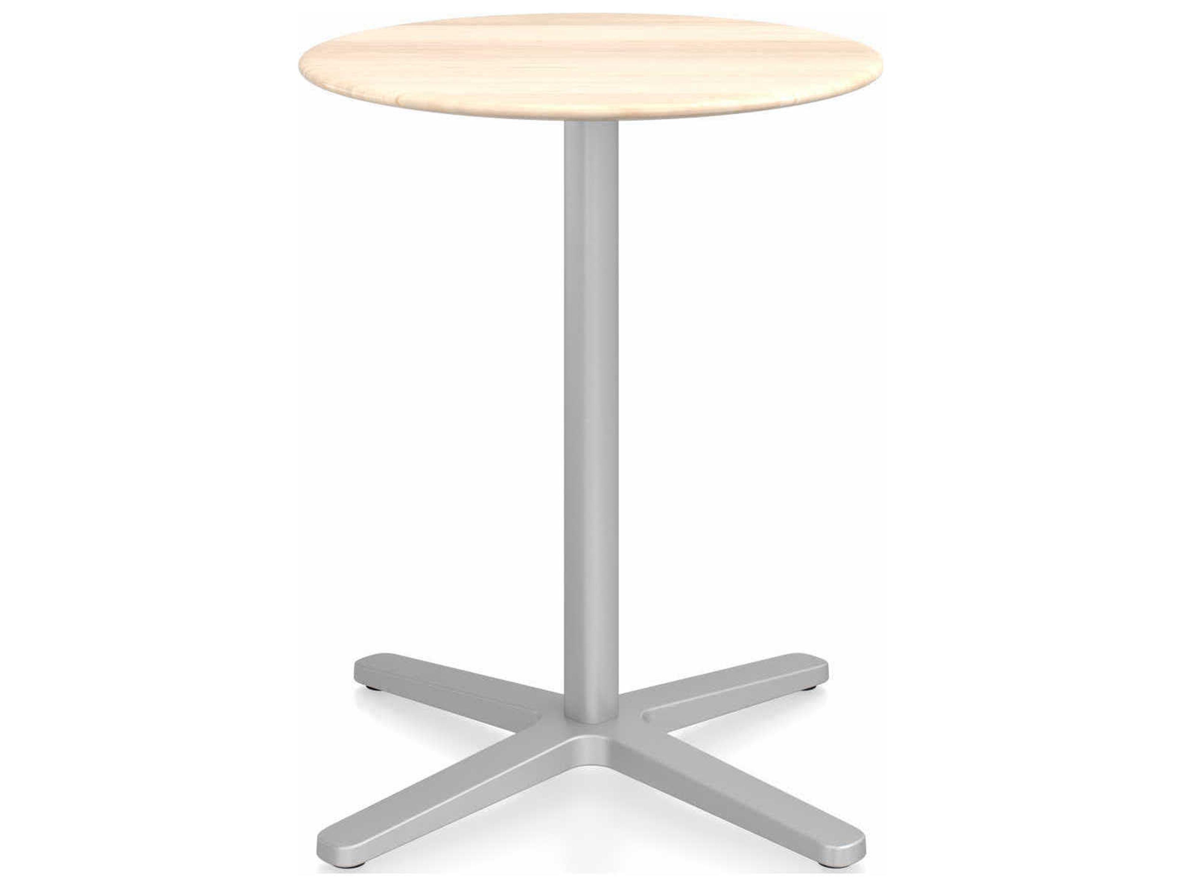 Emeco Table Base By Jasper Morrison Round Wood Dining