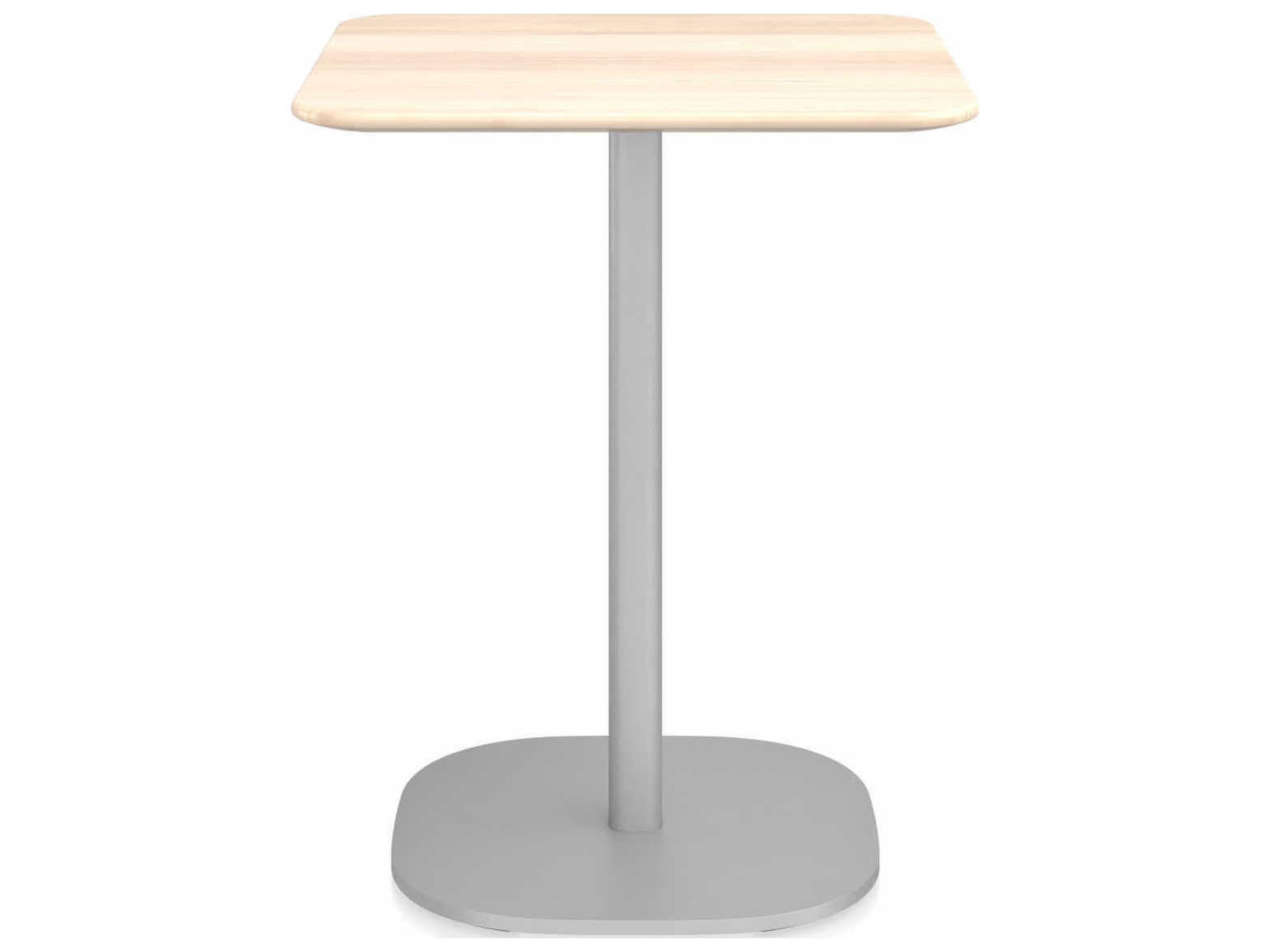 Emeco Table Flat Base By Jasper Morrison Square Wood Dining
