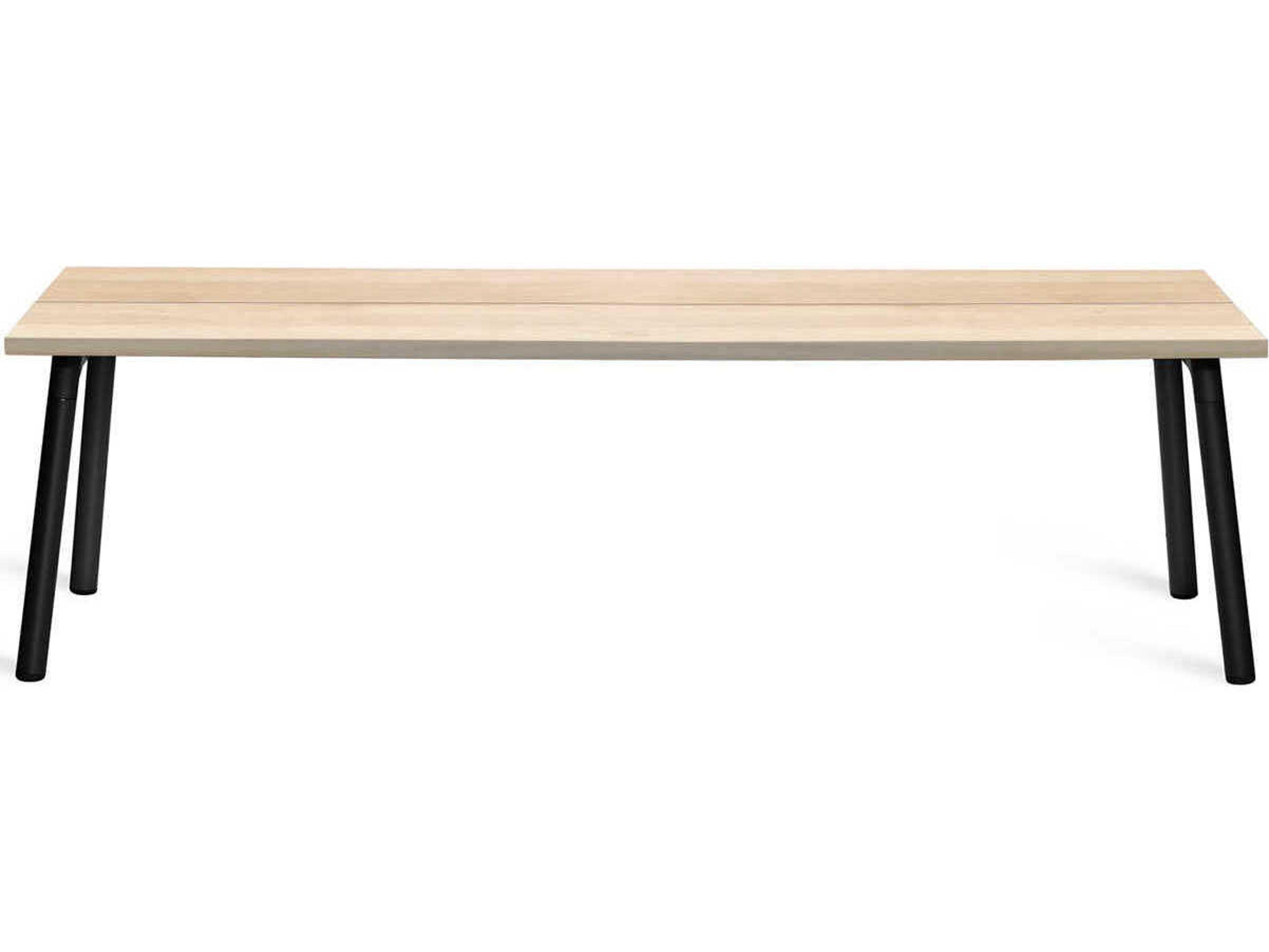 Emeco Run By Sam Hecht And Kim Colin Black Accent Bench