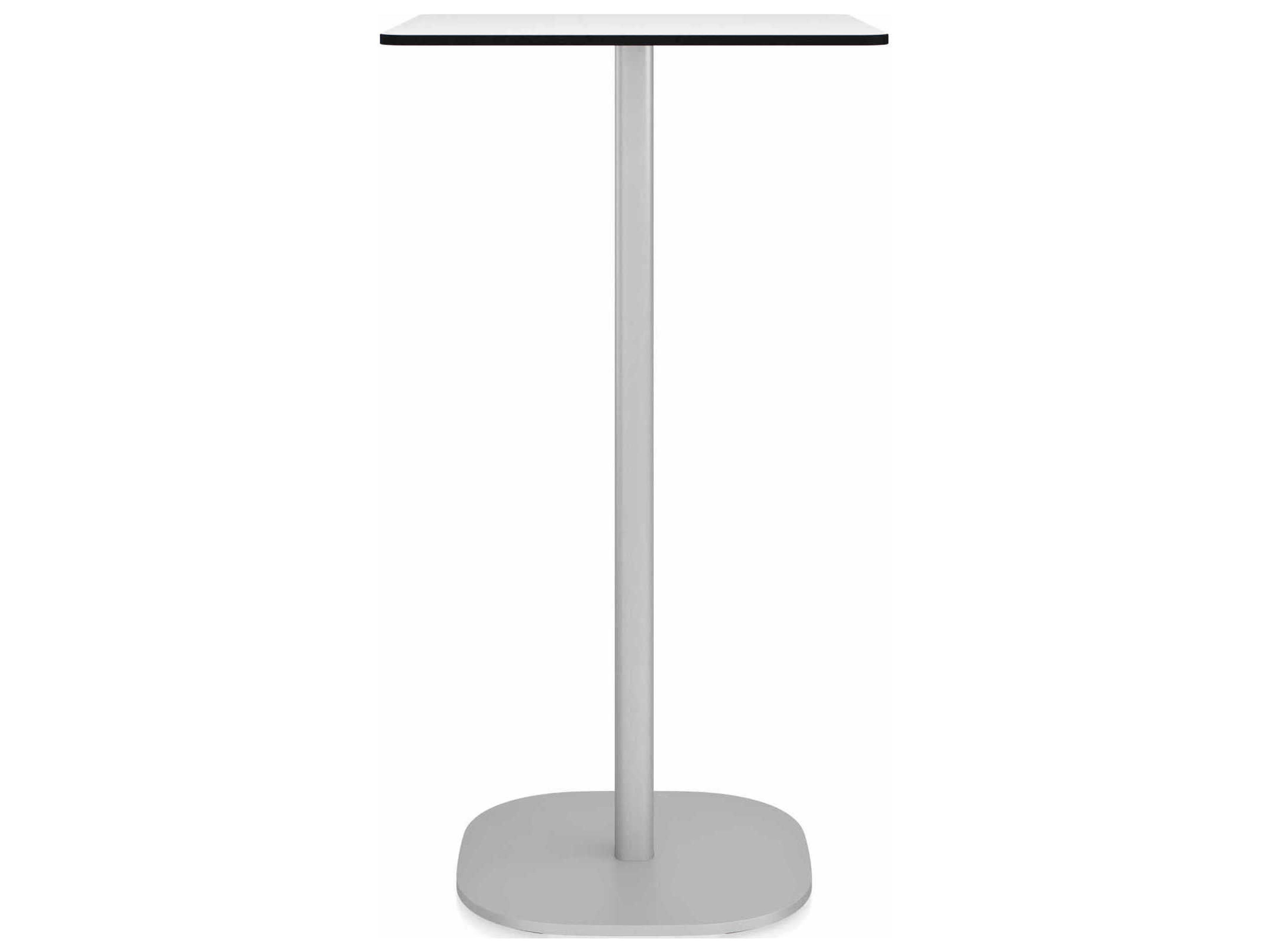 Emeco Table Flat Base By Jasper Morrison Square Bar