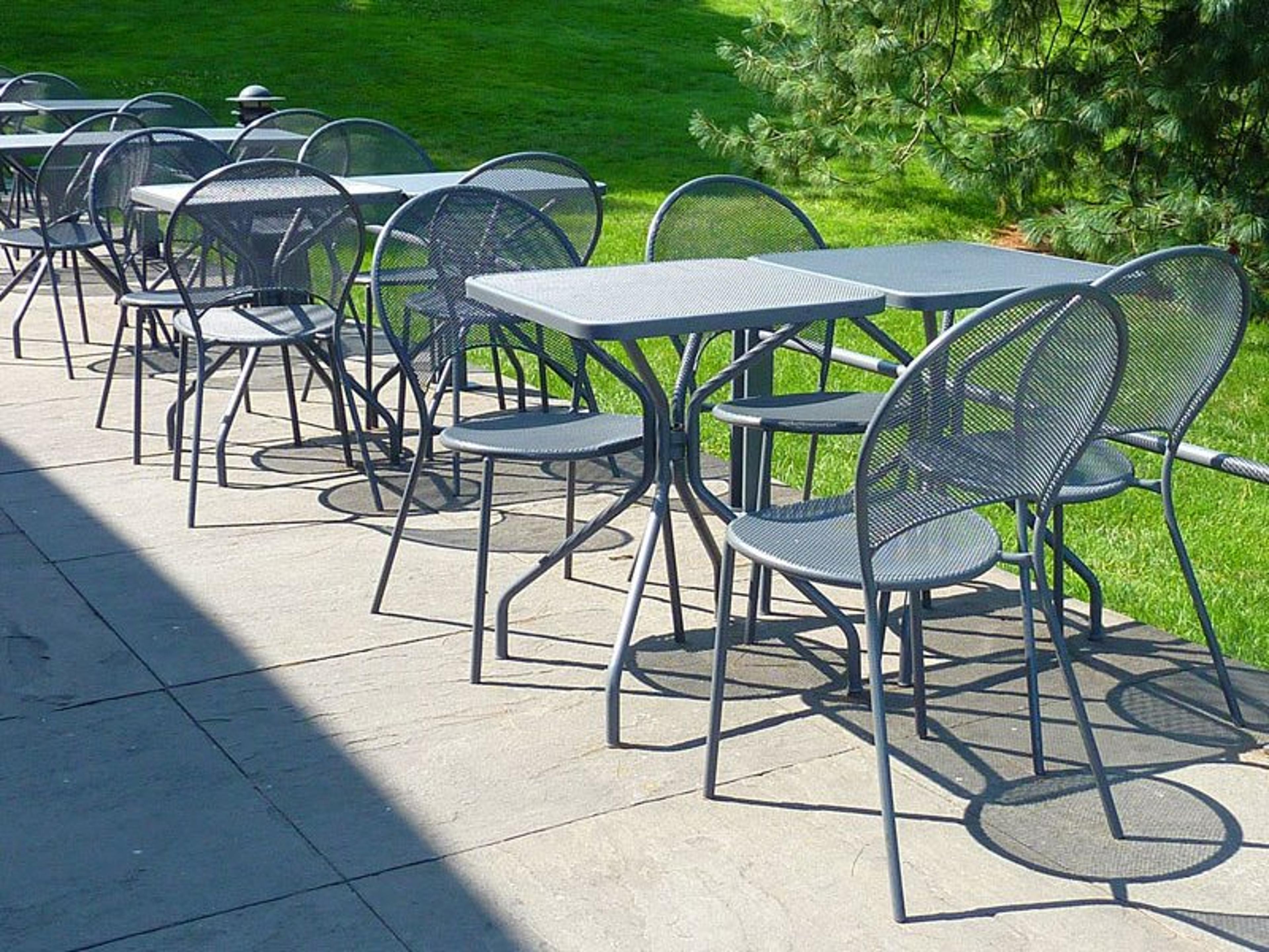 EMU Sole Steel Iron Outdoor Patio Dining Set
