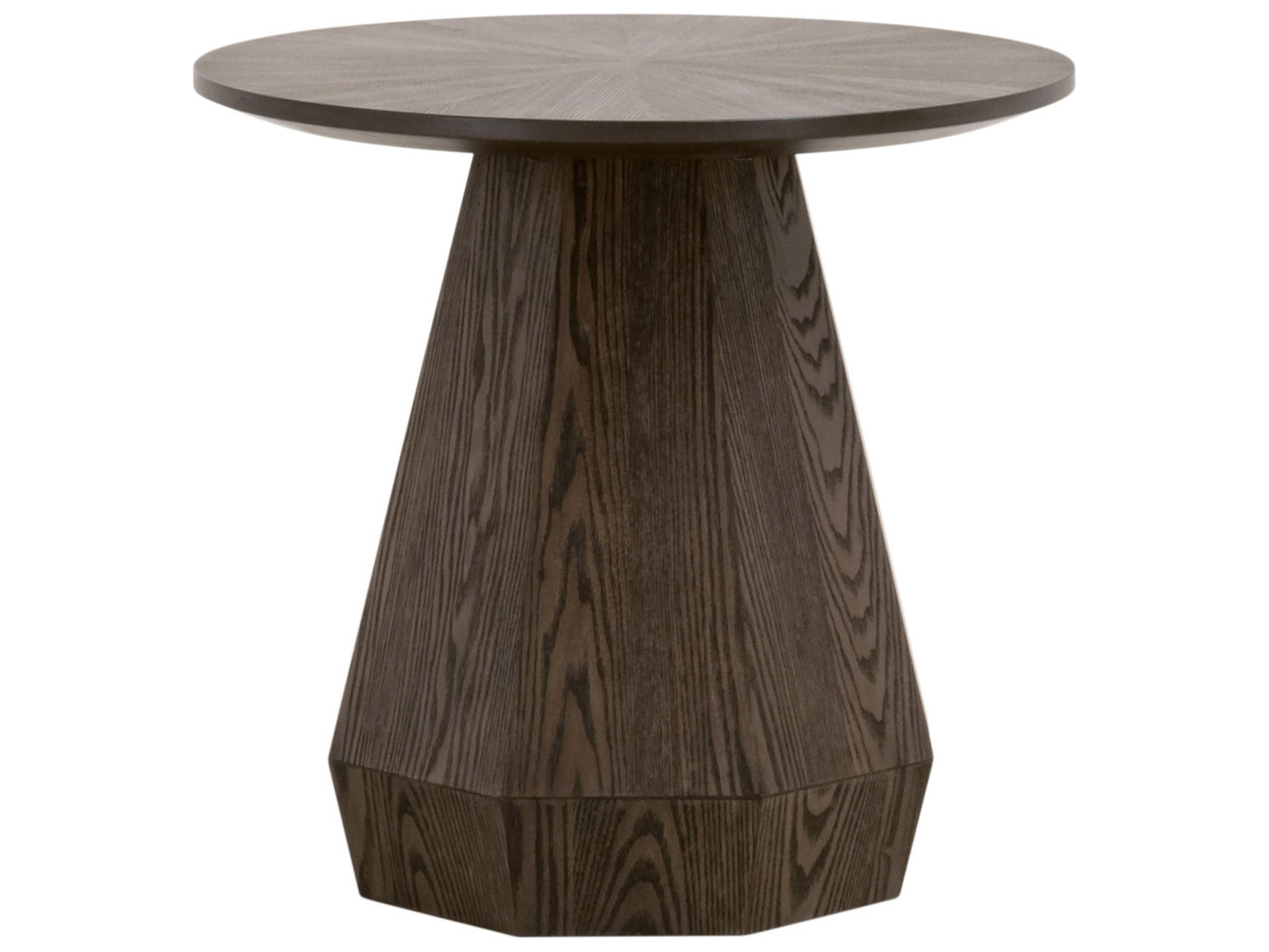 Essentials for Living Traditions Coulter Round Wood End Table