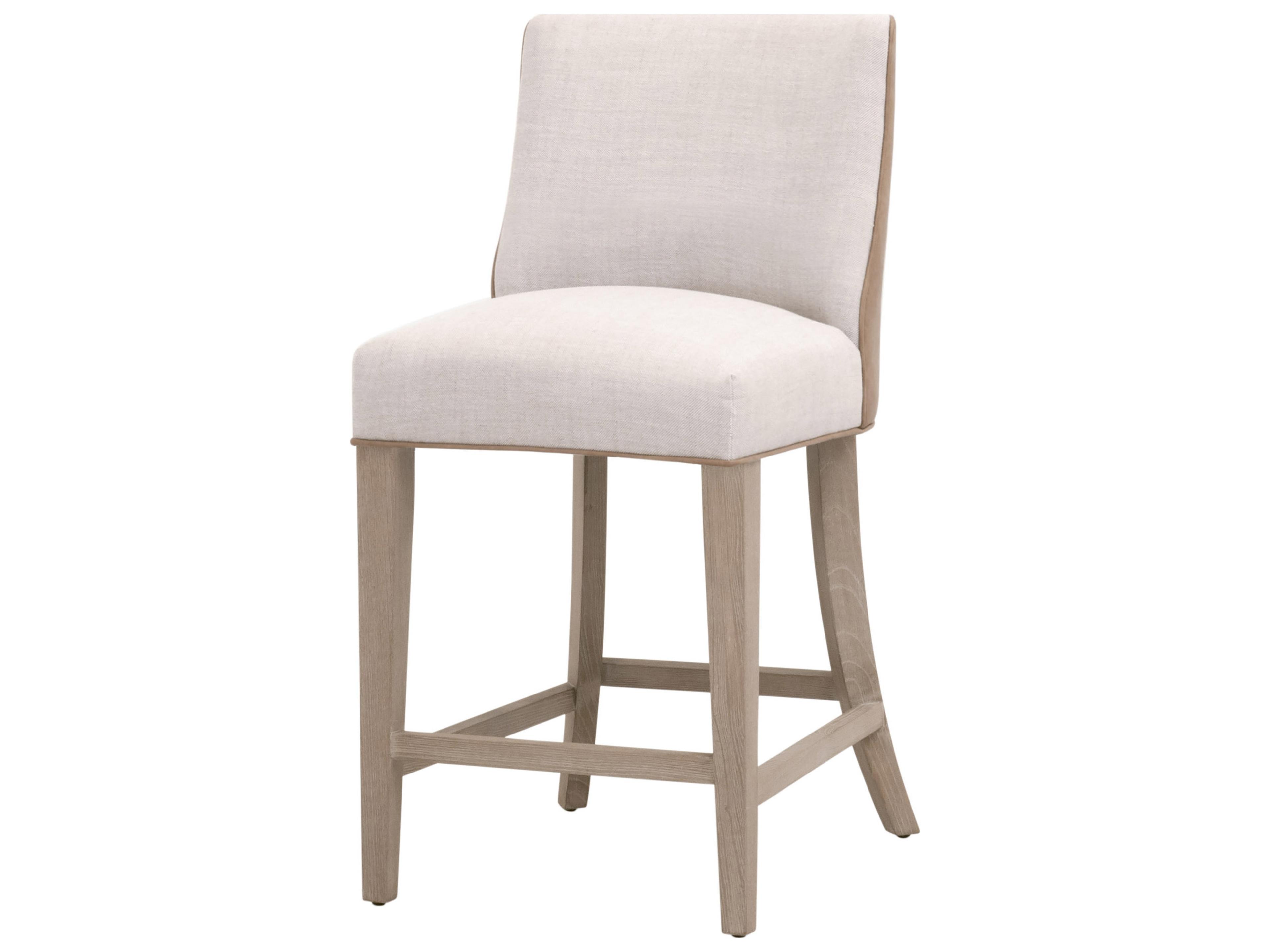 Essentials for Living Essentials Upholstered Ash Wood Counter Stool