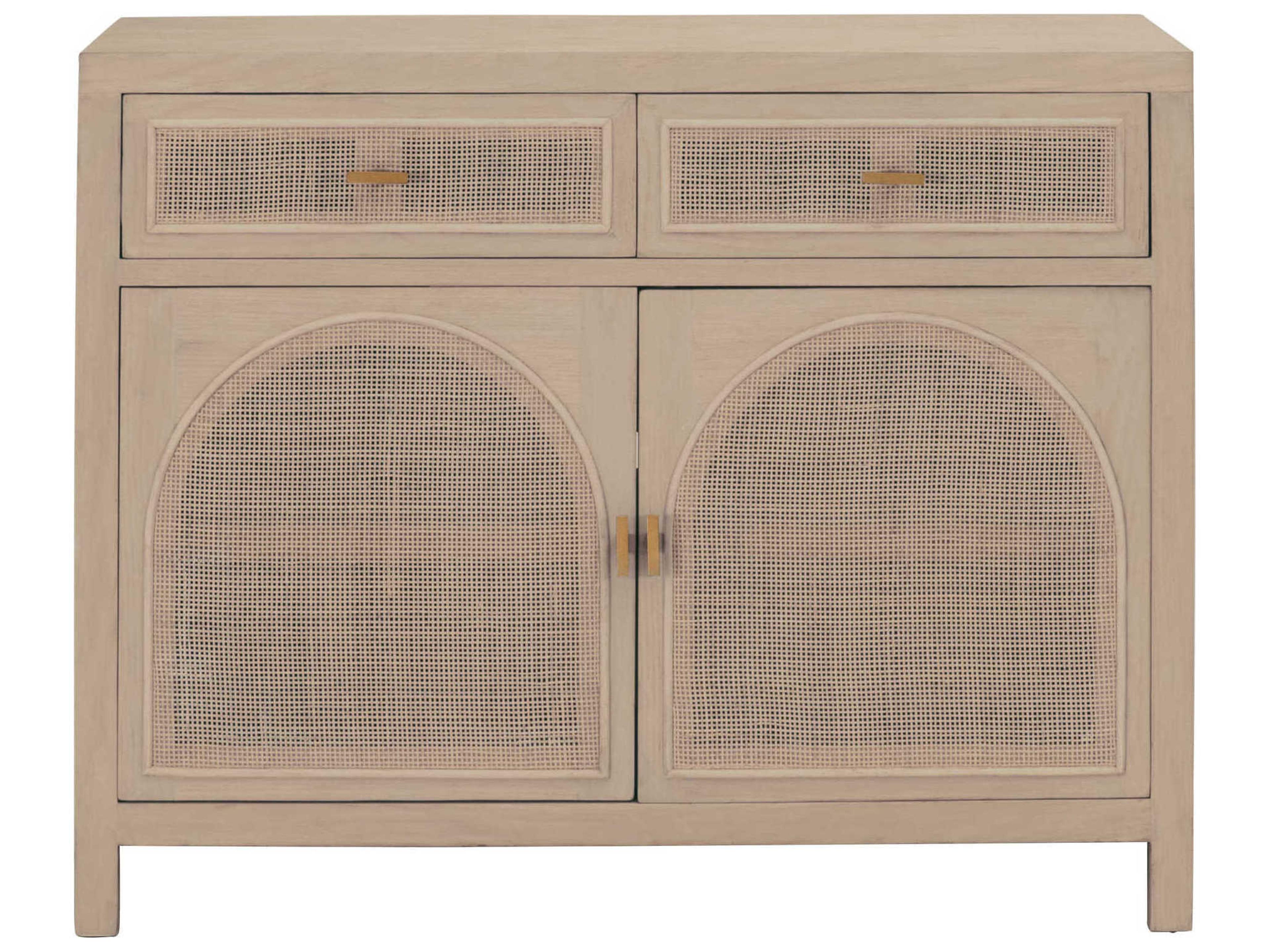 Luxecor Respite Smoke Gray Oak Pine Wood Accent Chest