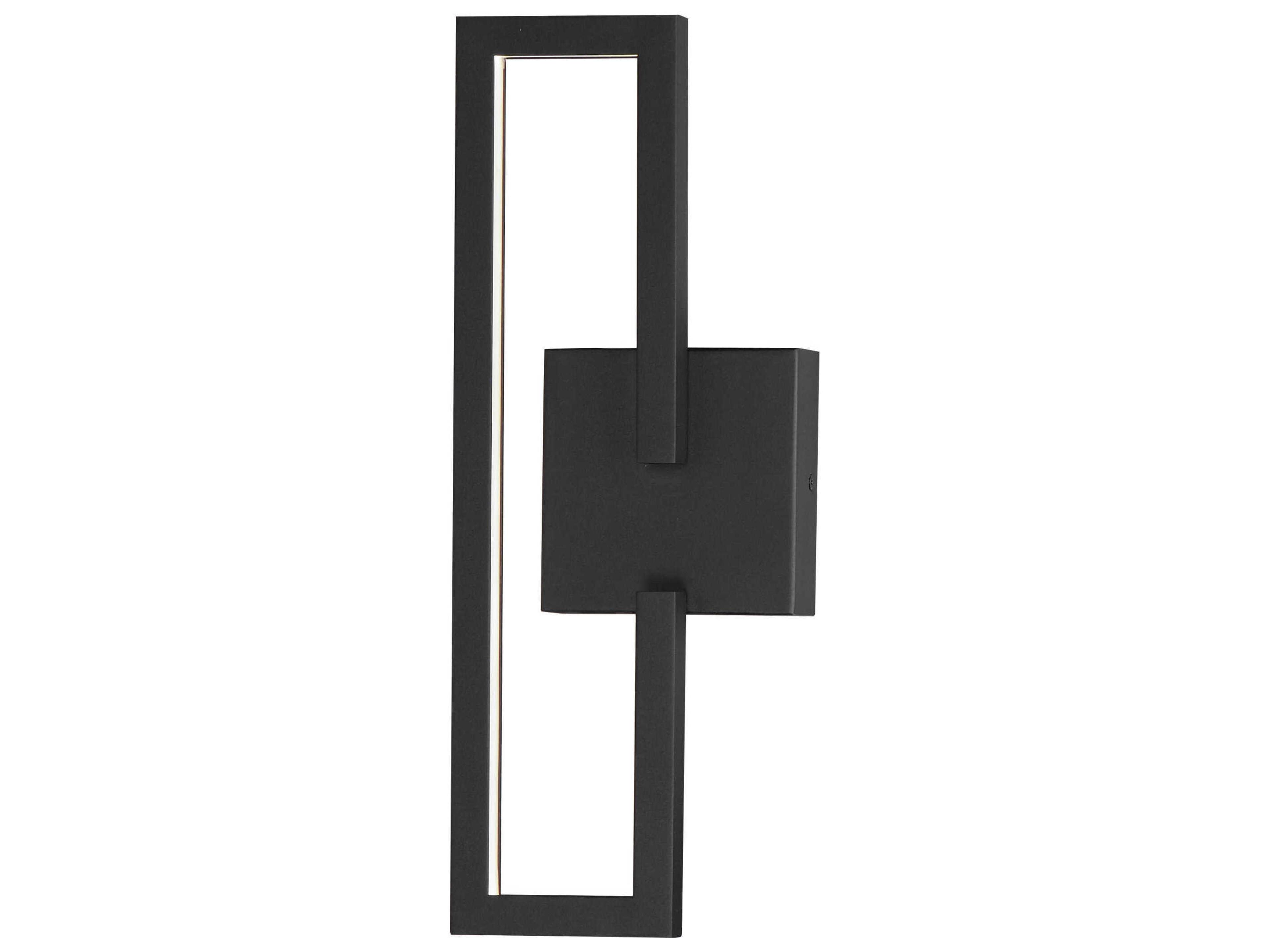 ET2 Penrose 1-Light Black LED Wall Sconce